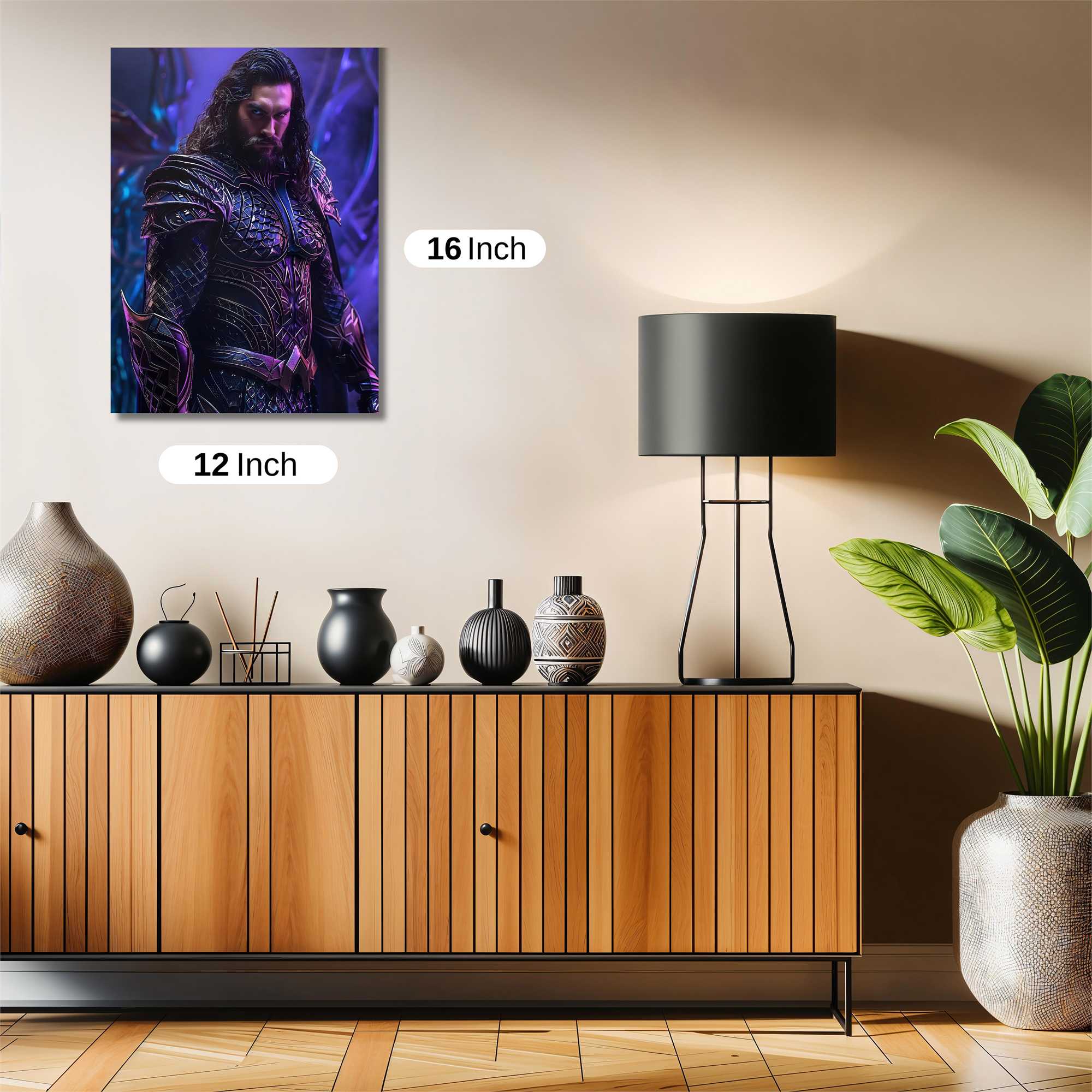 Aquaman Enigmatic Safe Wall Magnetic / M