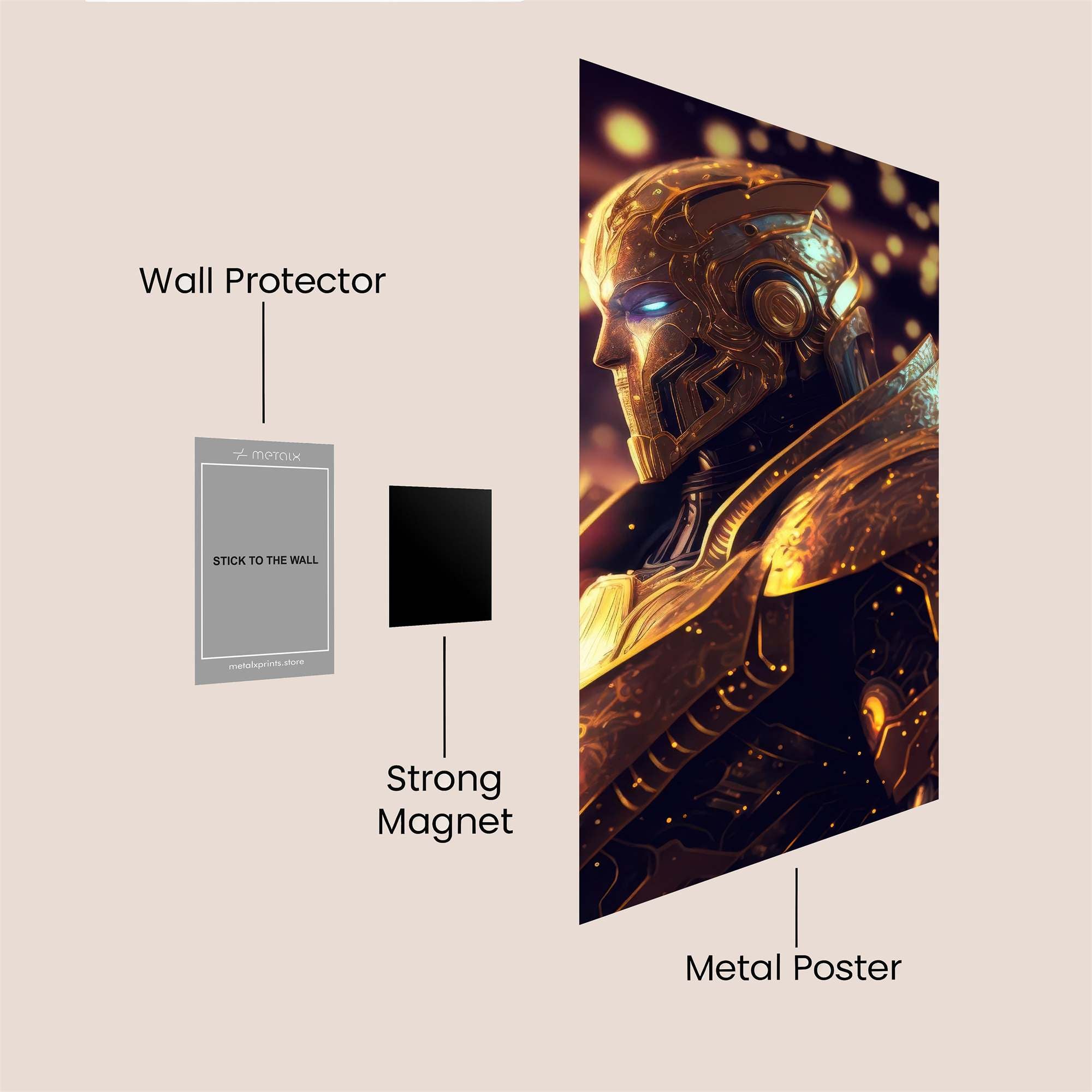 Thanos Regal Safe Wall Magnetic / M