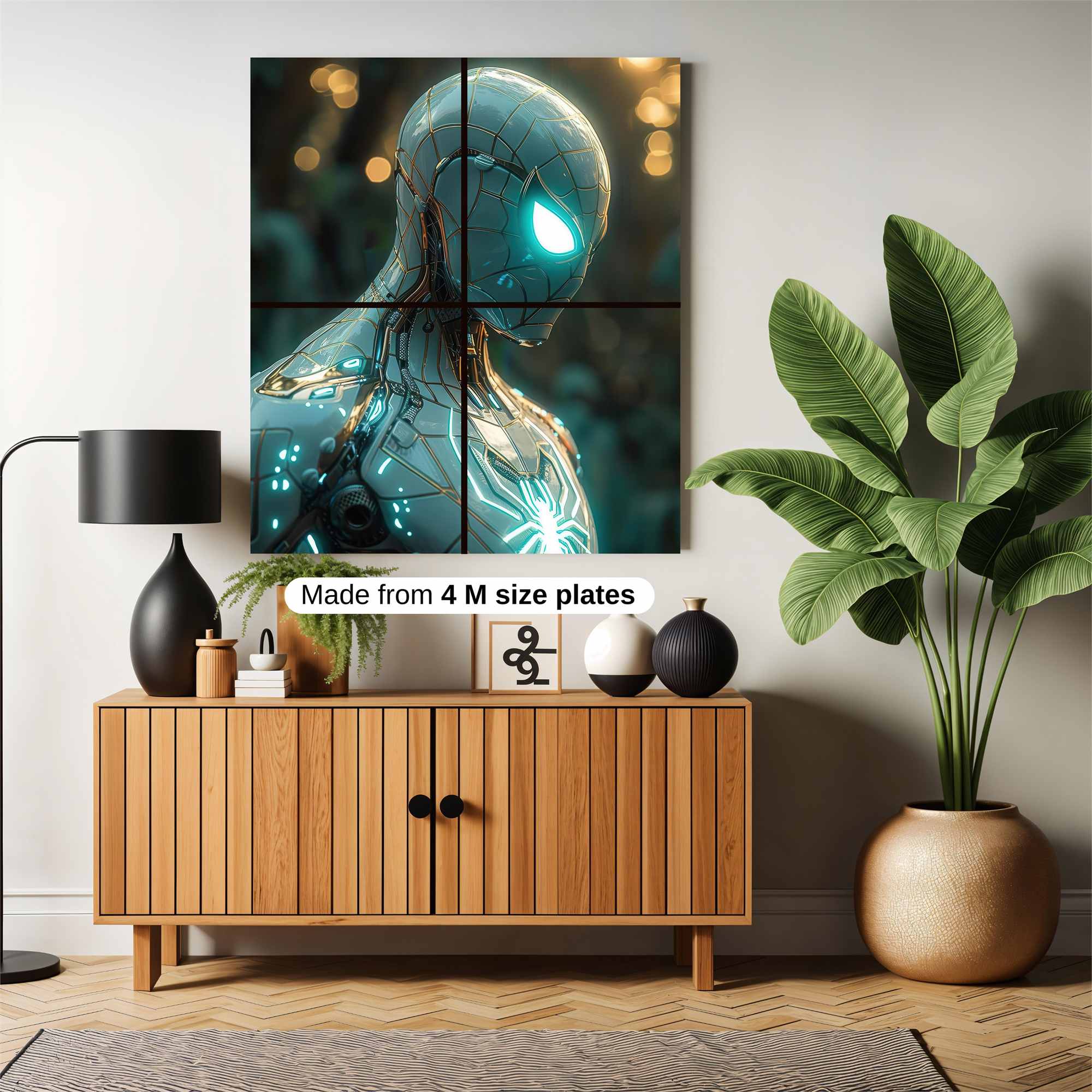 Spider Futuristic Safe Wall Magnetic / M