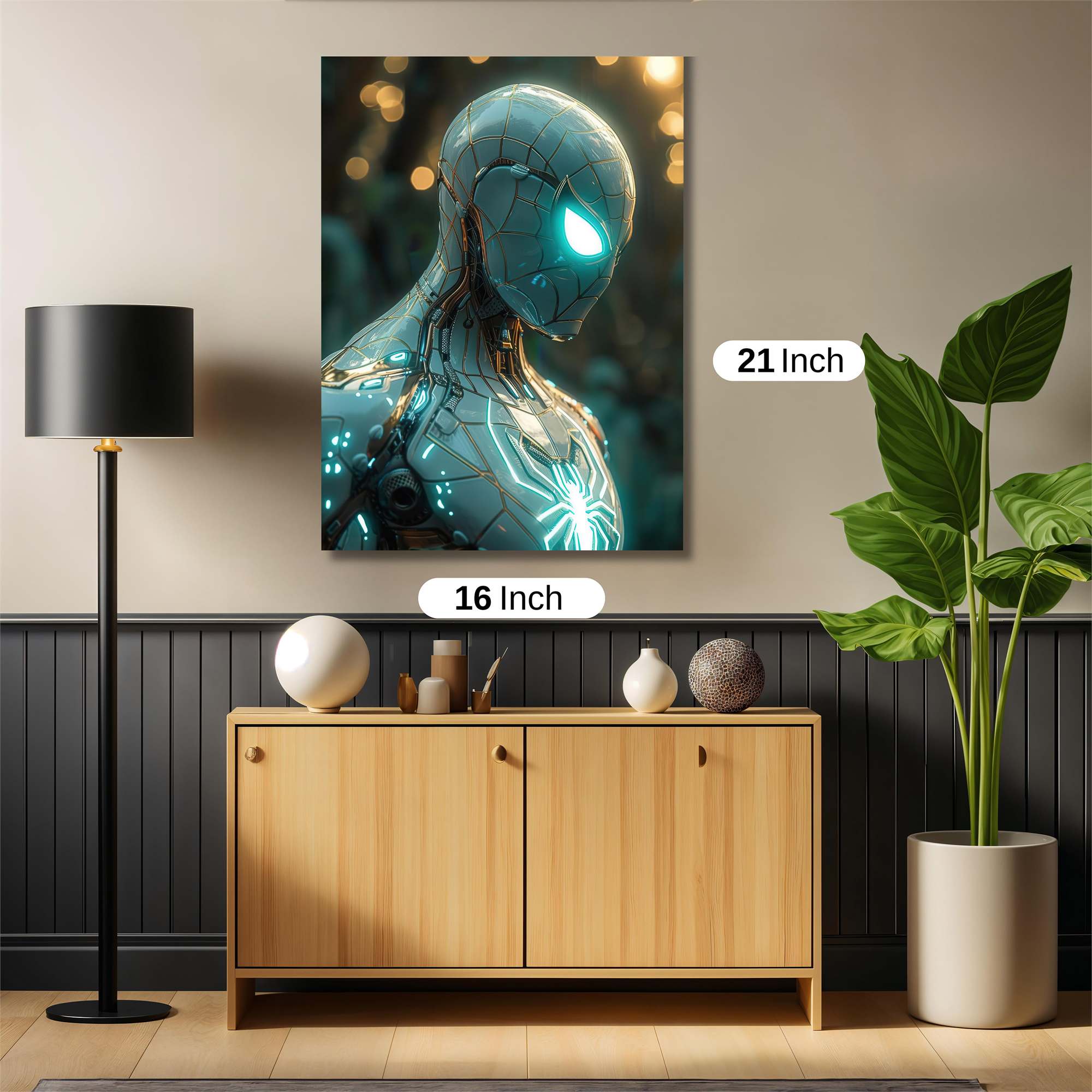 Spider Futuristic Safe Wall Magnetic / M