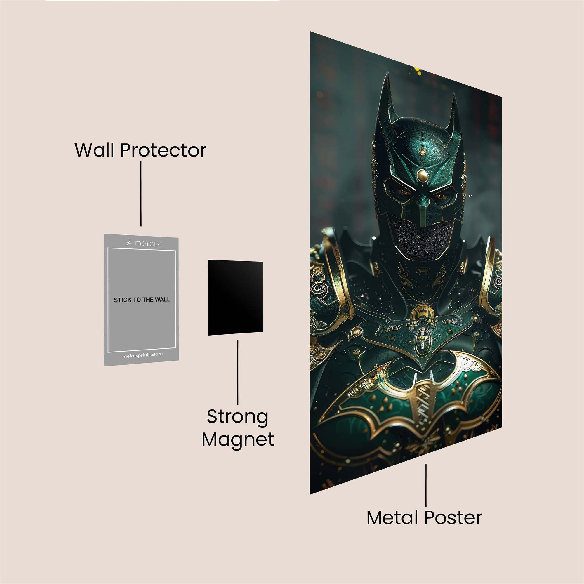 Batman Regal Safe Wall Magnetic / M