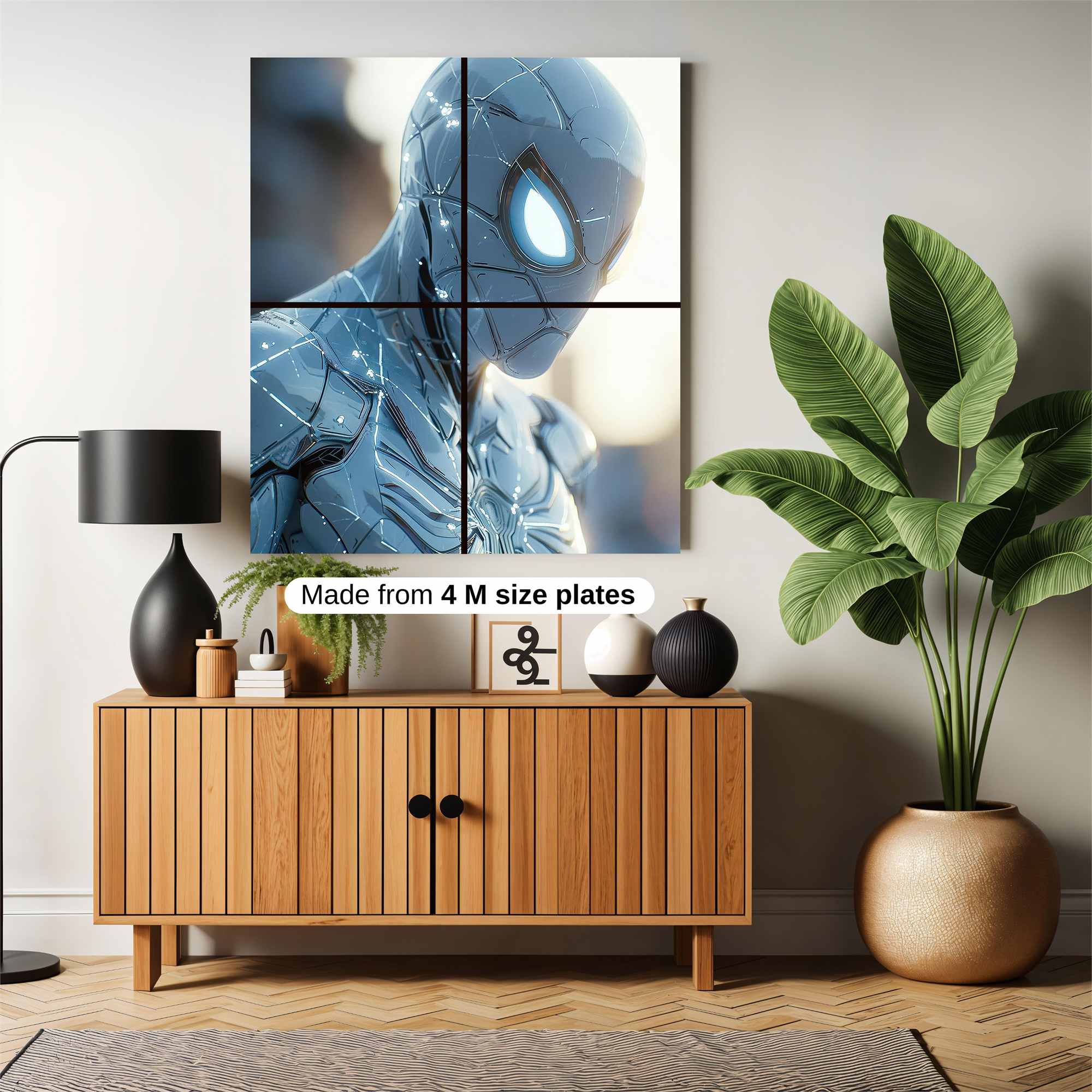 Spider Illuminated Safe Wall Magnetic / M