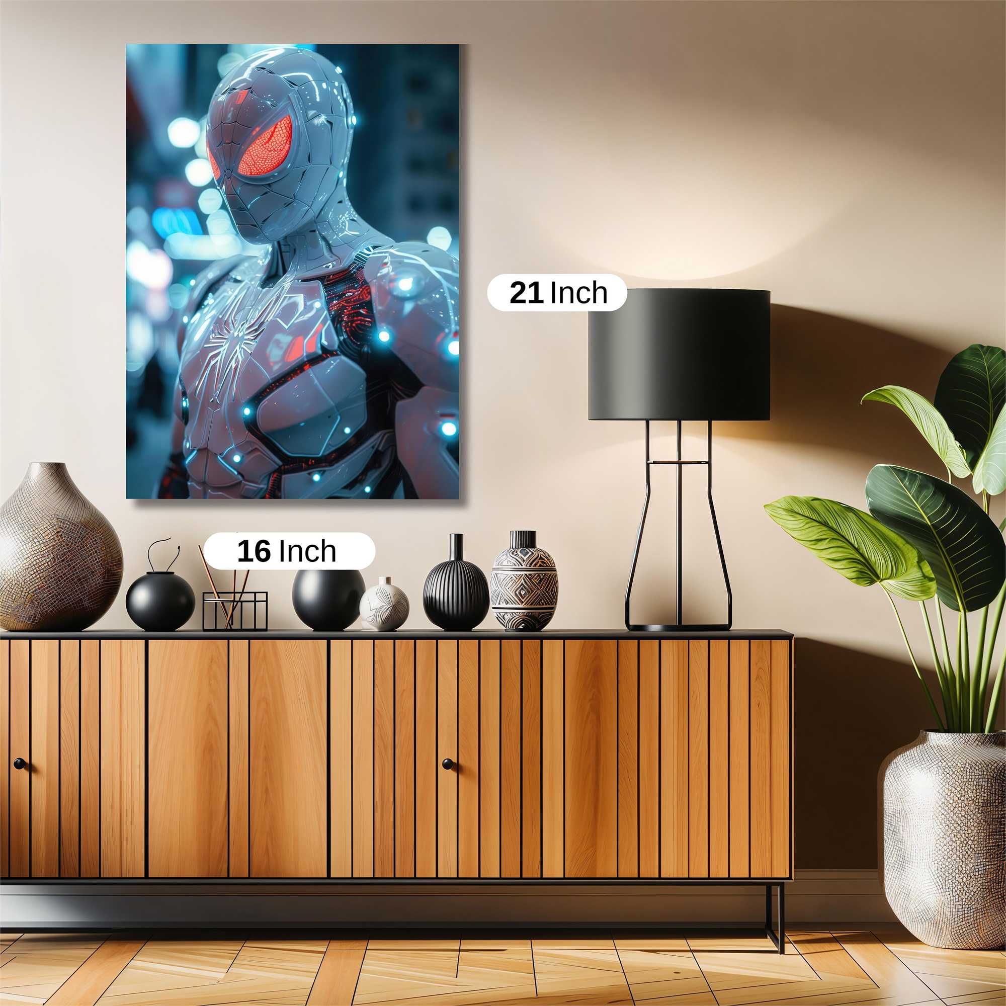 Spider Futuristic Safe Wall Magnetic / M