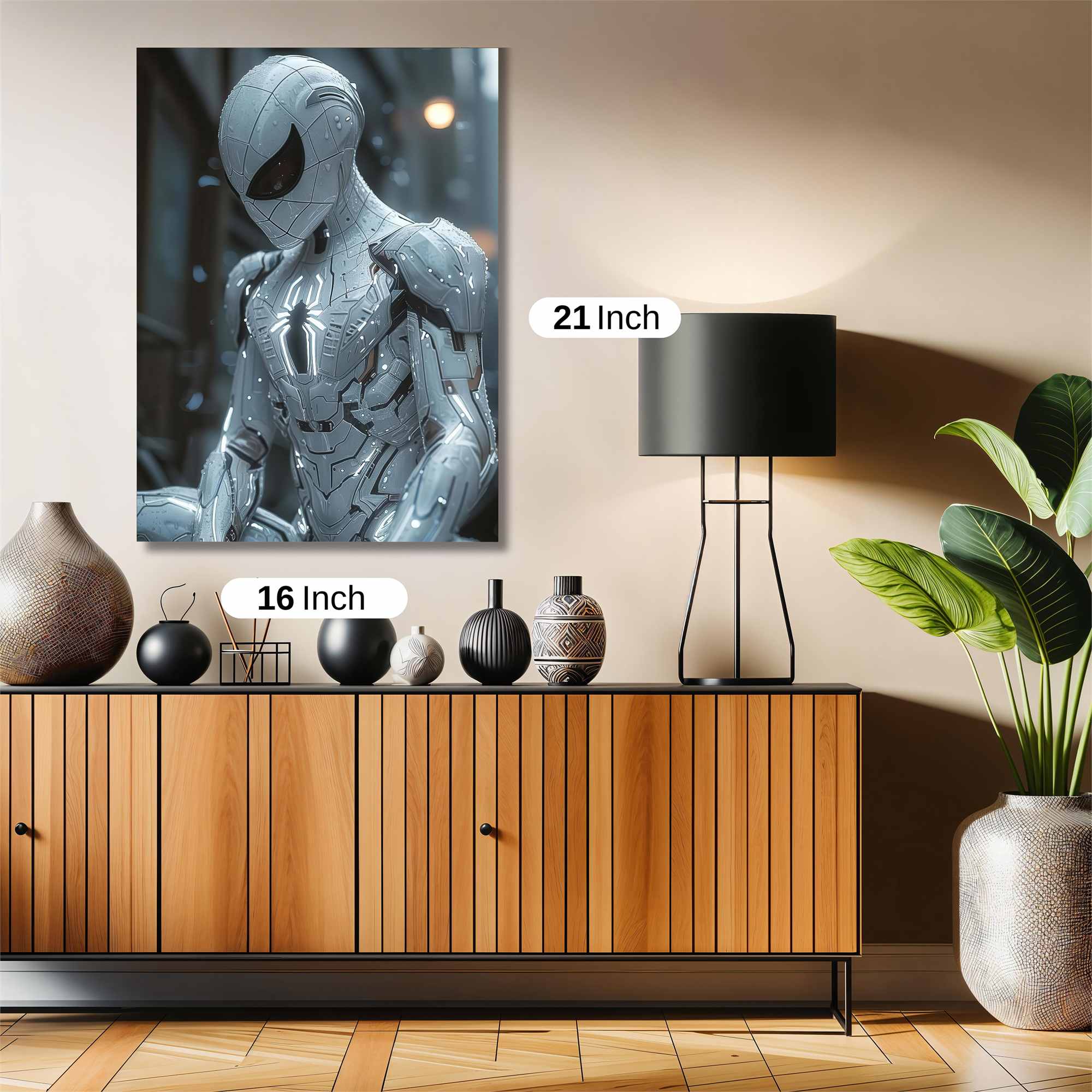Spider Futuristic Safe Wall Magnetic / M