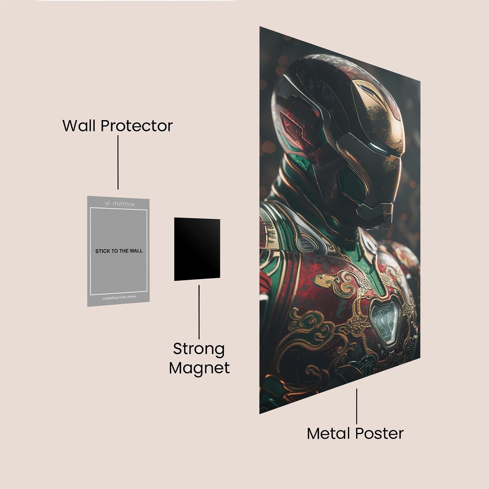 Iron Regal Safe Wall Magnetic / M