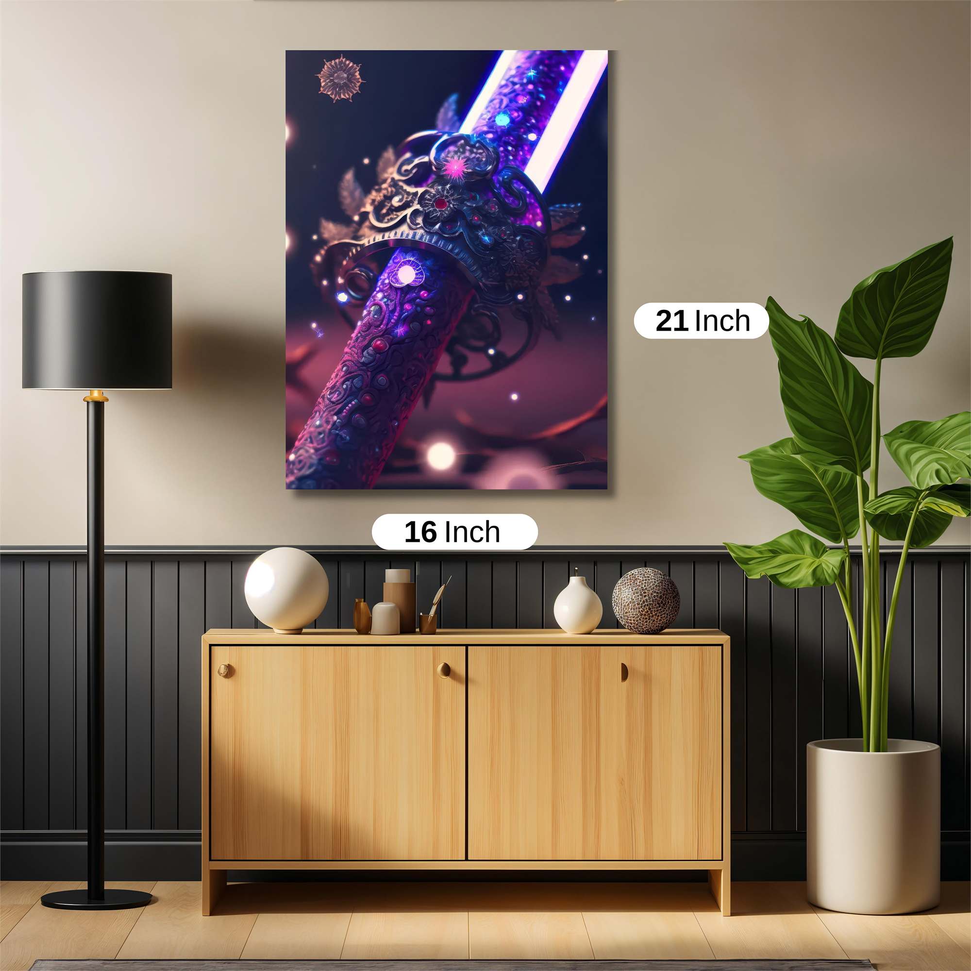 Mystic Glow Safe Wall Magnetic / M
