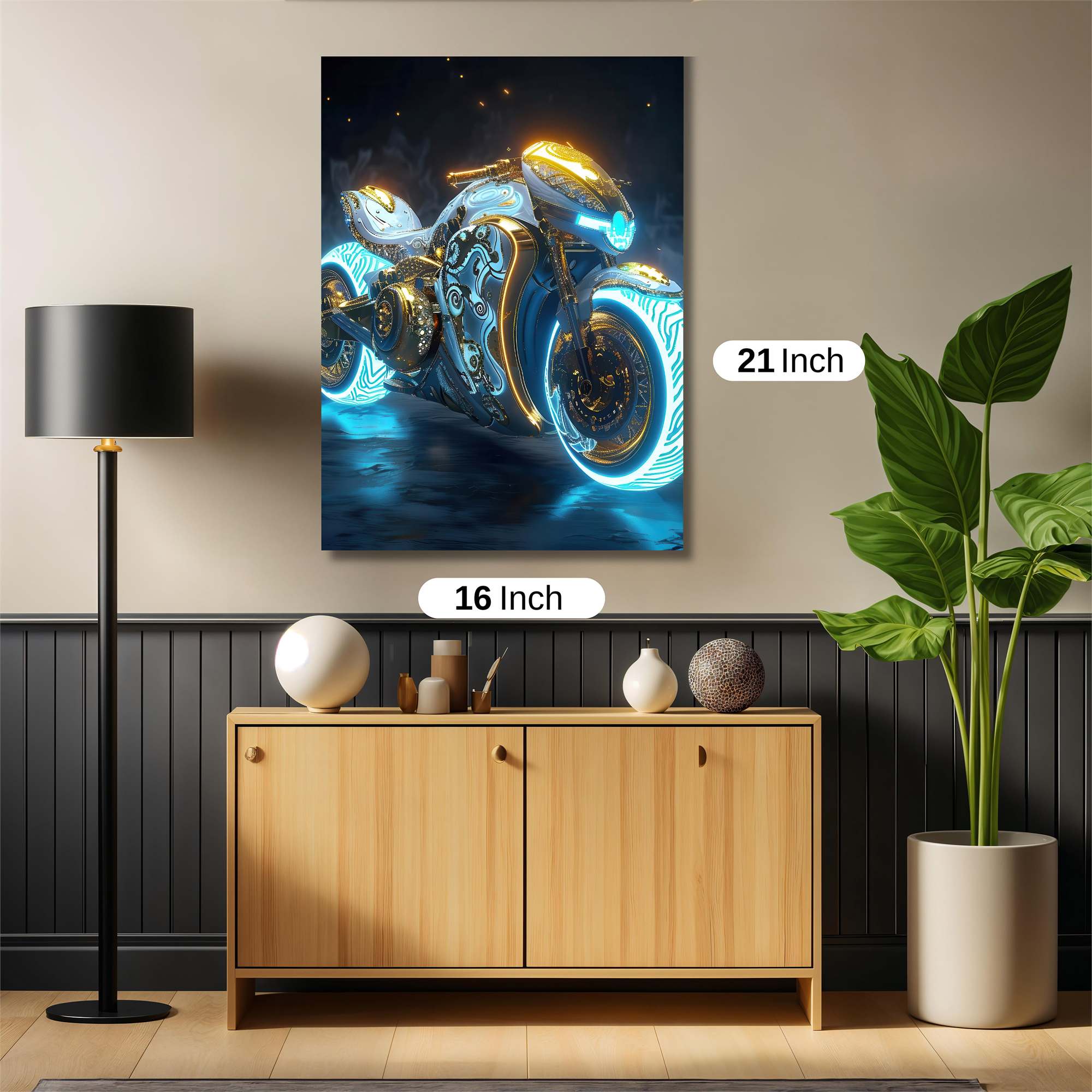 Neon Majesty Safe Wall Magnetic / M
