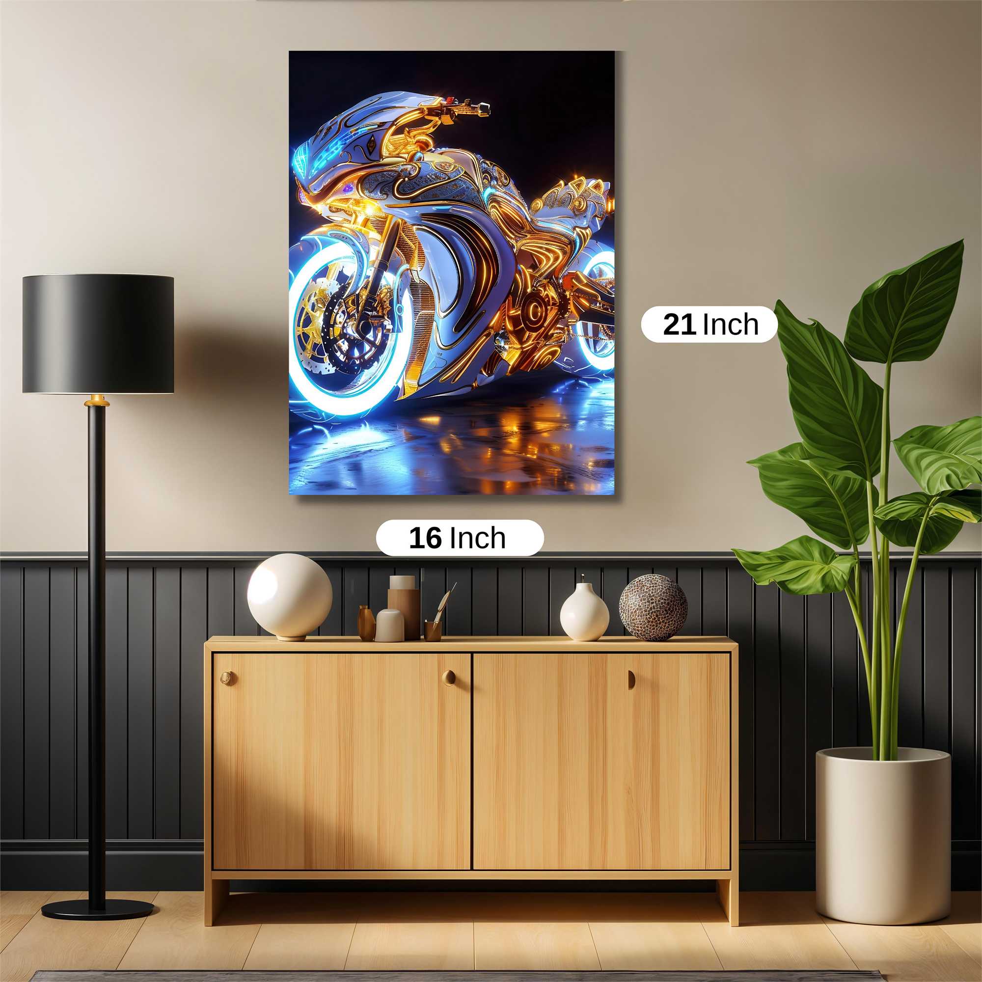 Neon Beast Safe Wall Magnetic / M