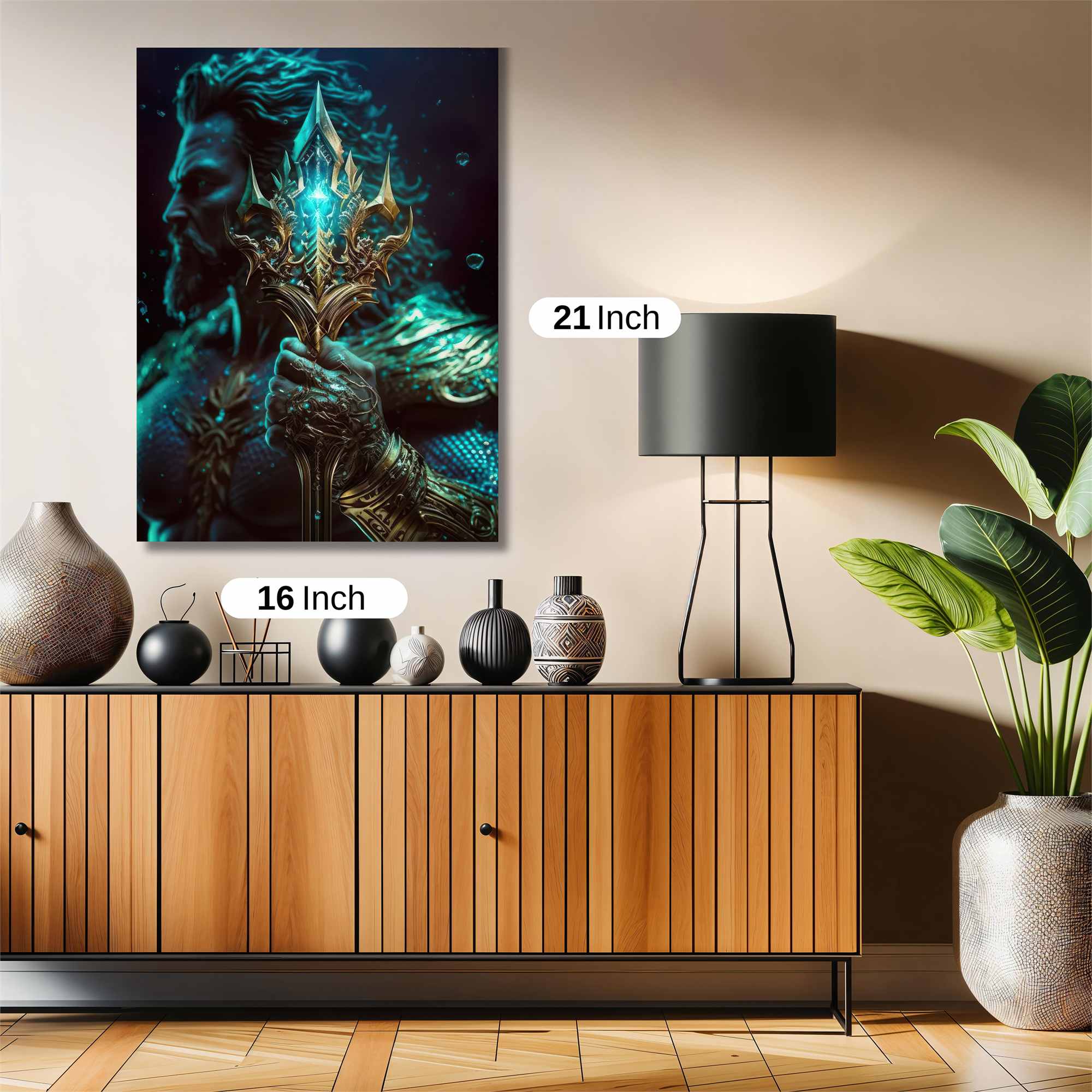 Poseidon Enigmatic Safe Wall Magnetic / M