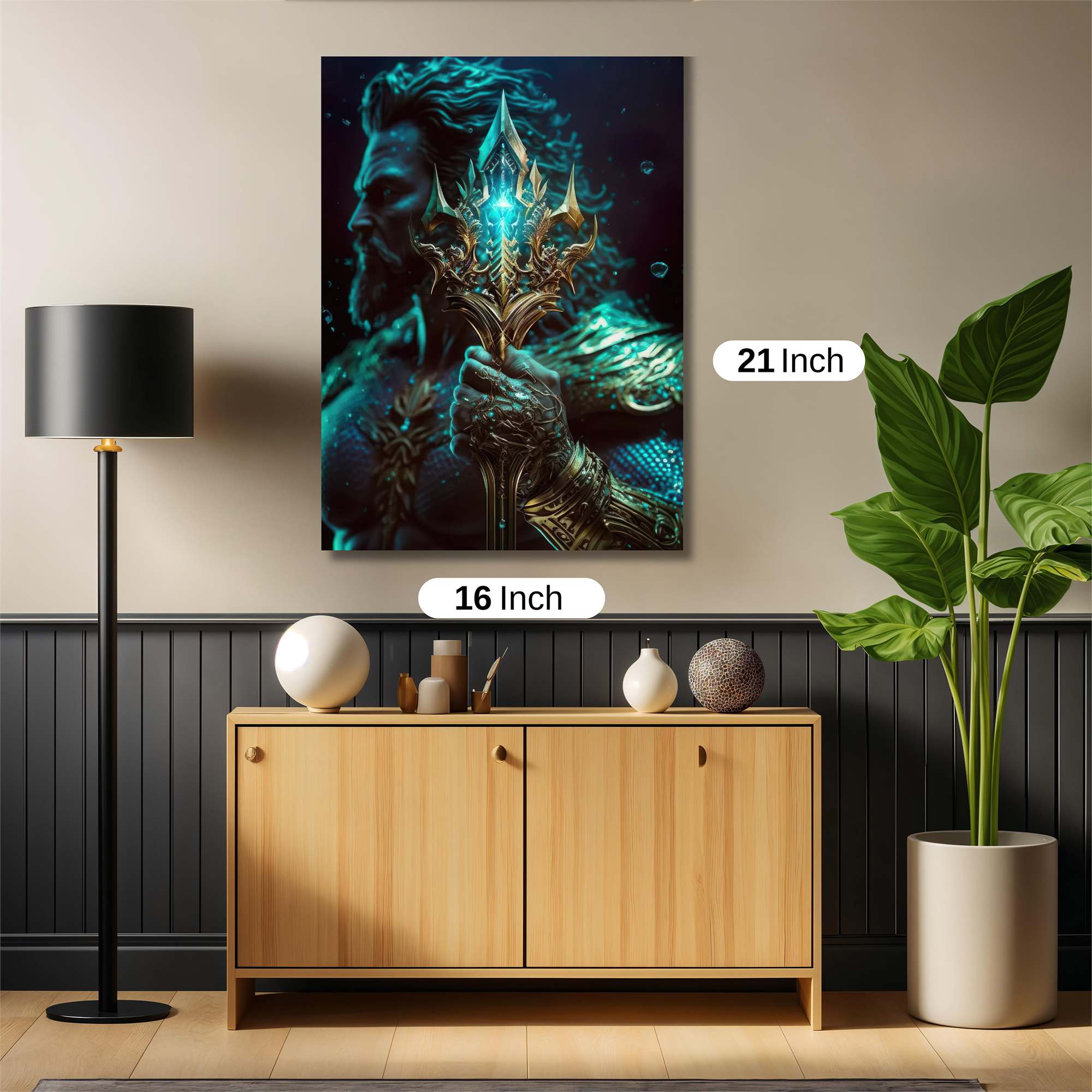 Poseidon Enigmatic Safe Wall Magnetic / M