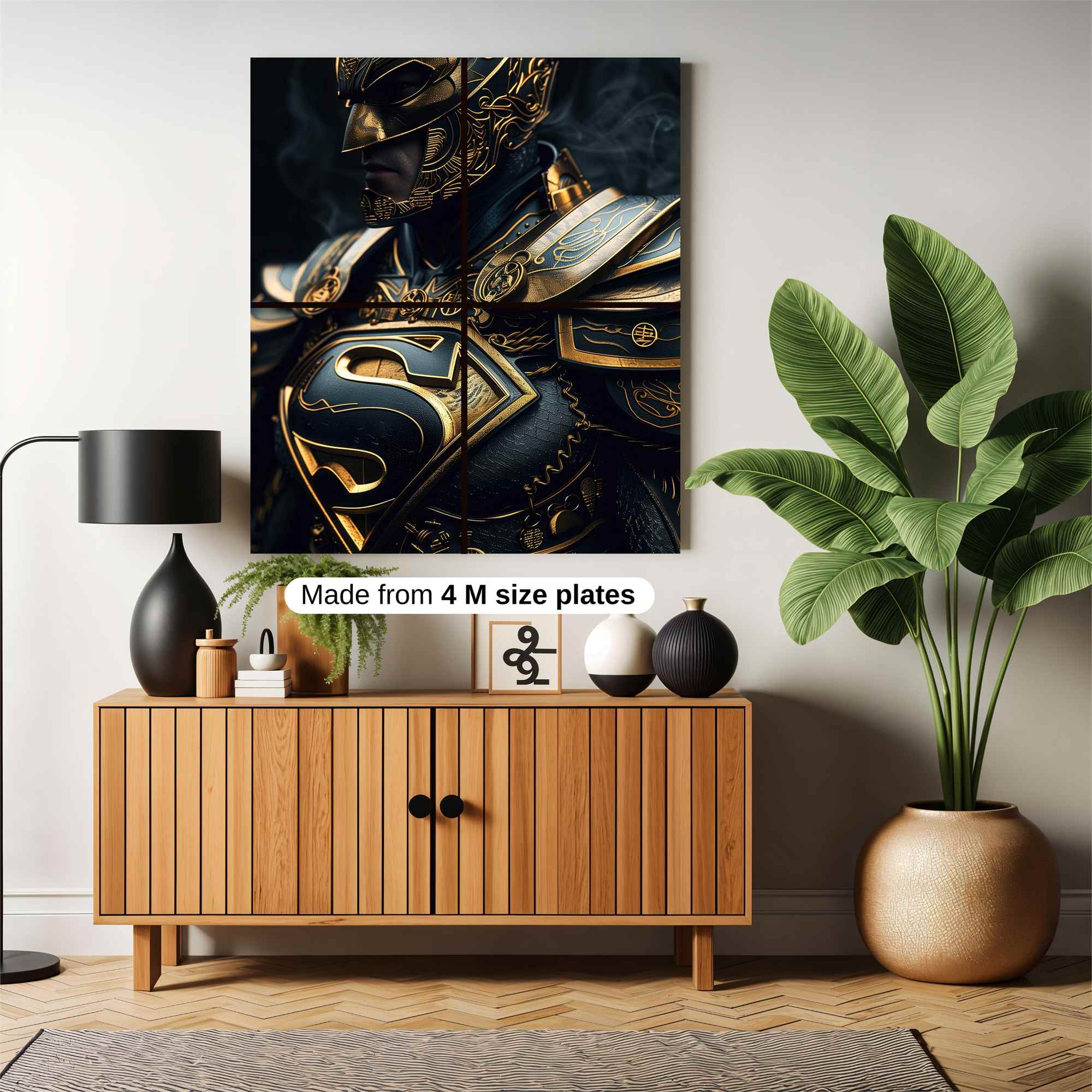 Superman Regal Safe Wall Magnetic / M