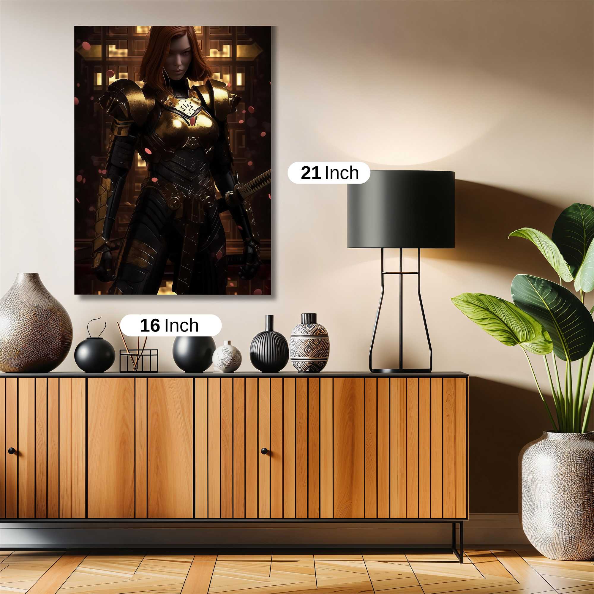 Samurai Serenity Safe Wall Magnetic / M