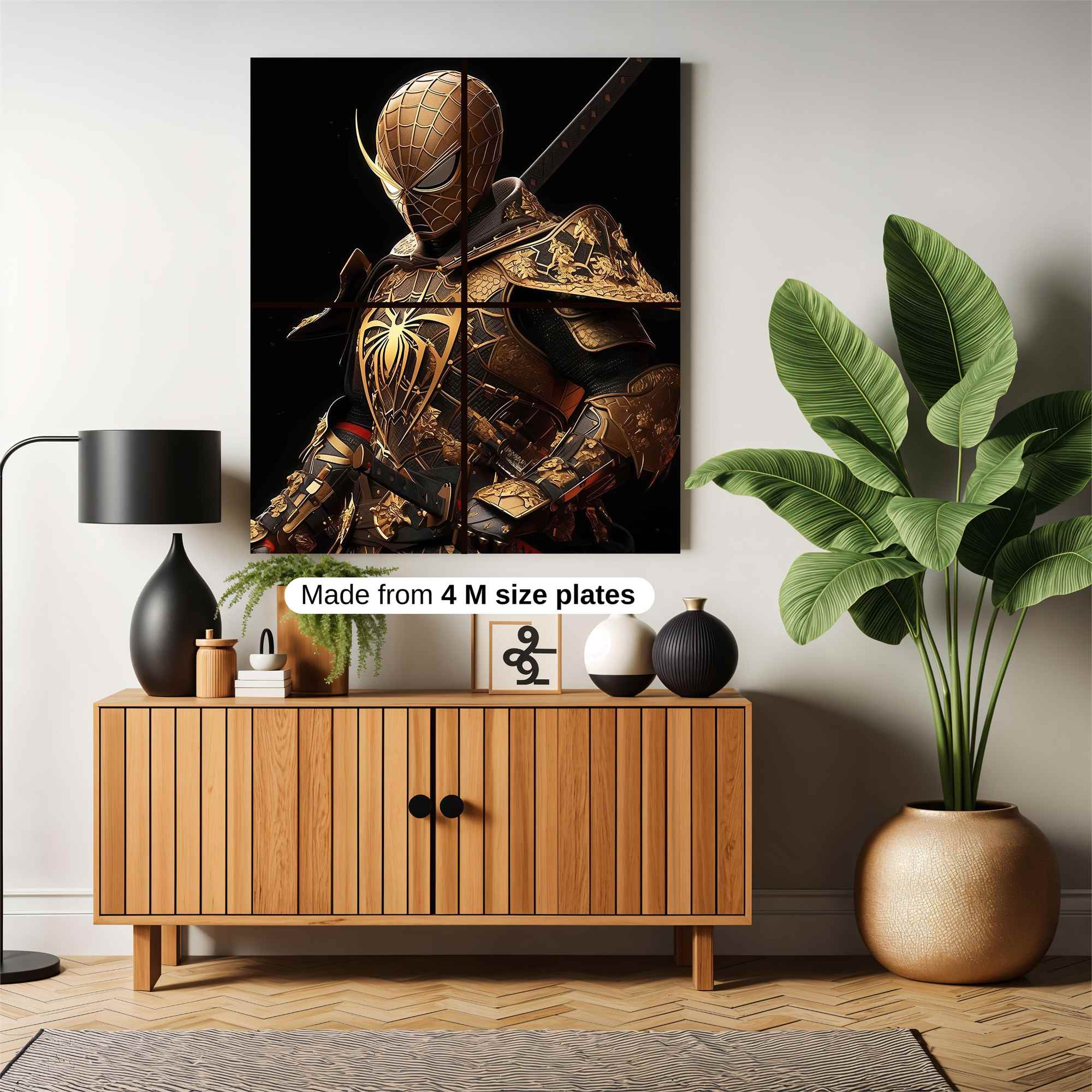 Spider Samurai Safe Wall Magnetic / M