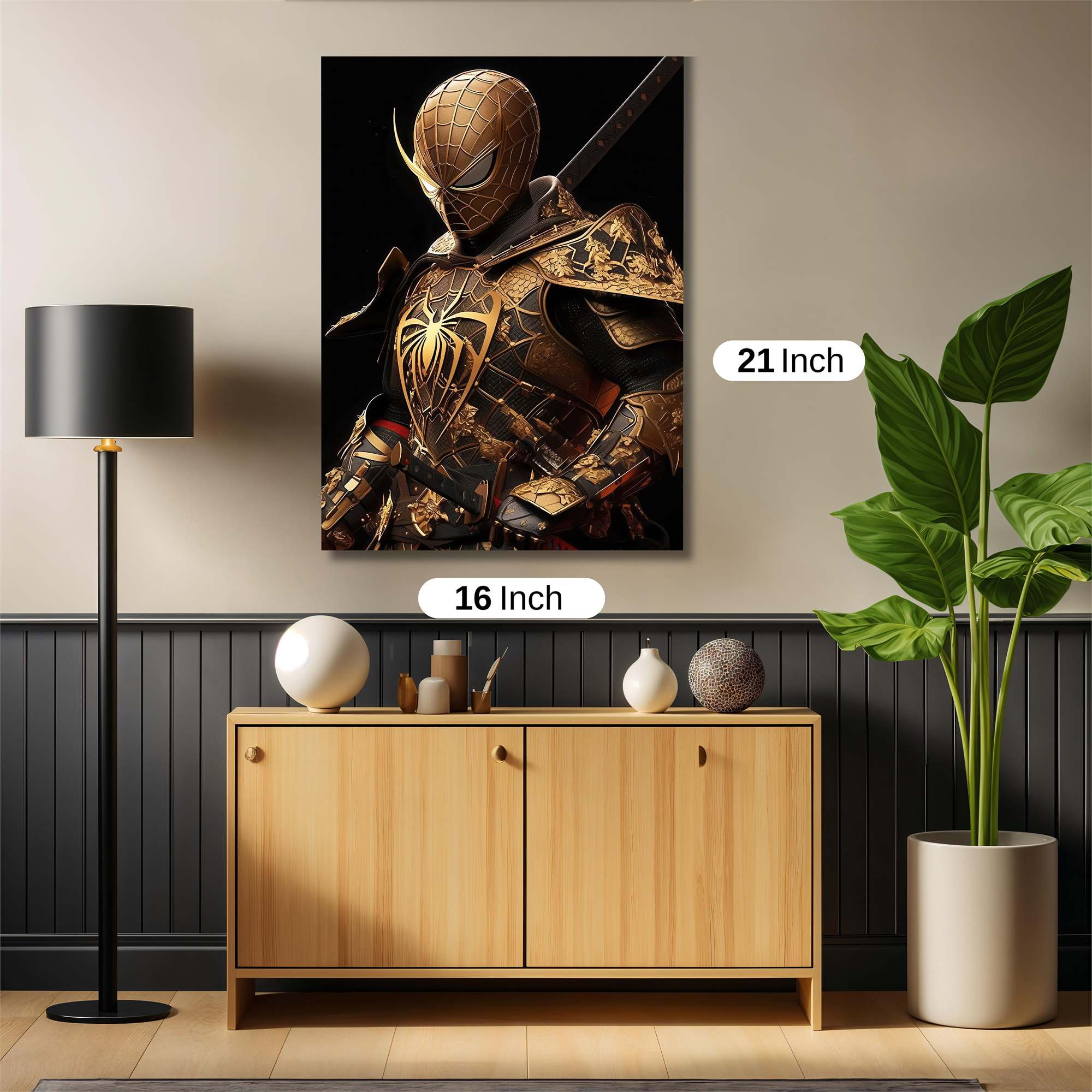 Spider Samurai Safe Wall Magnetic / M