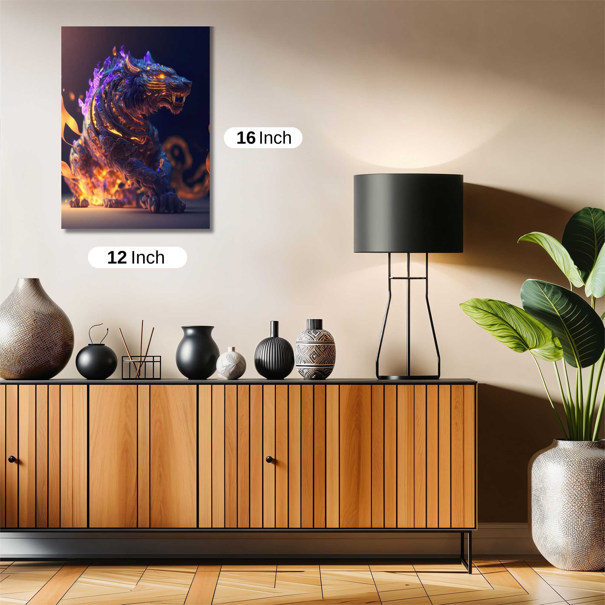 Firewolf Ferocity Safe Wall Magnetic / M