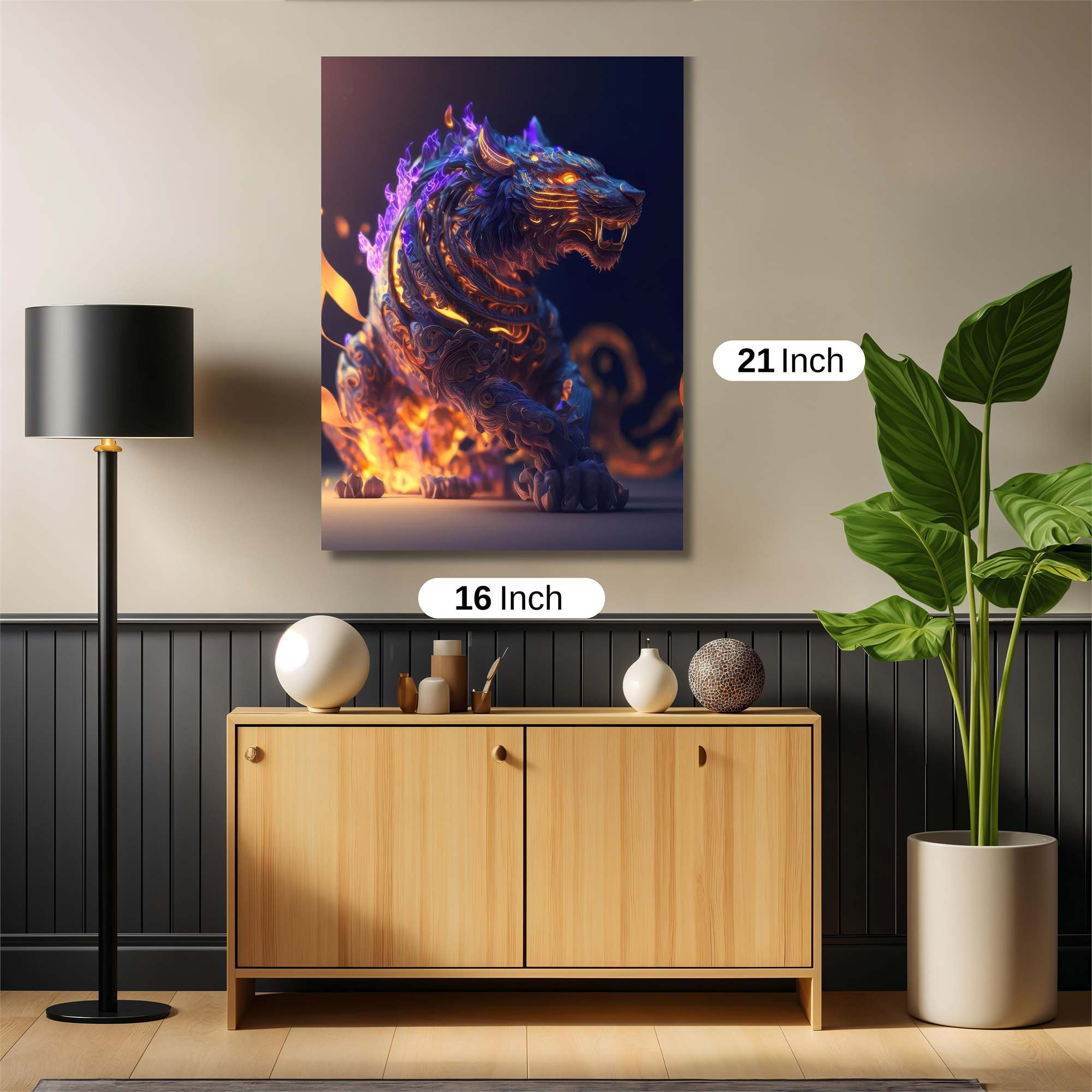 Firewolf Ferocity Safe Wall Magnetic / M