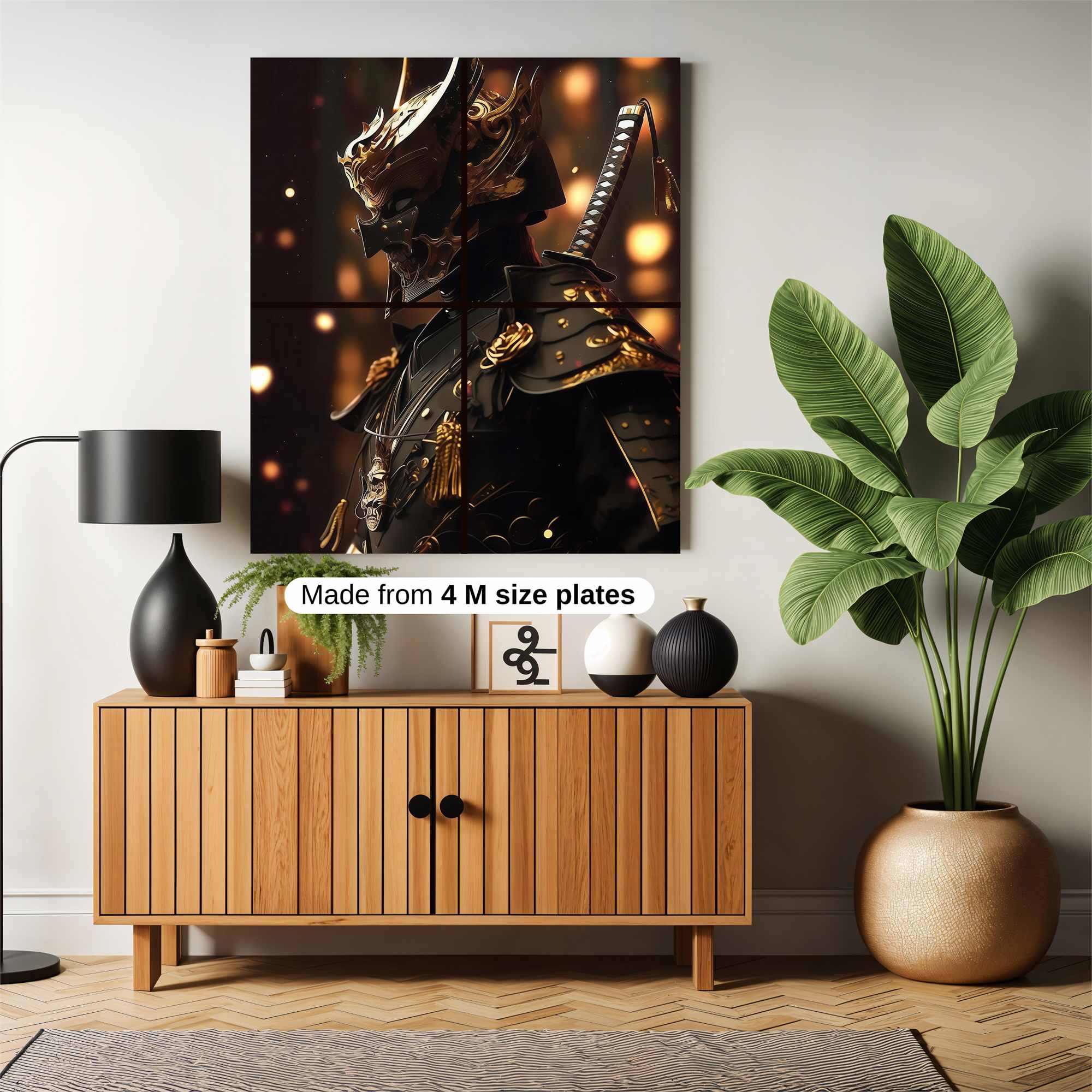 Samurai Elegance Safe Wall Magnetic / M