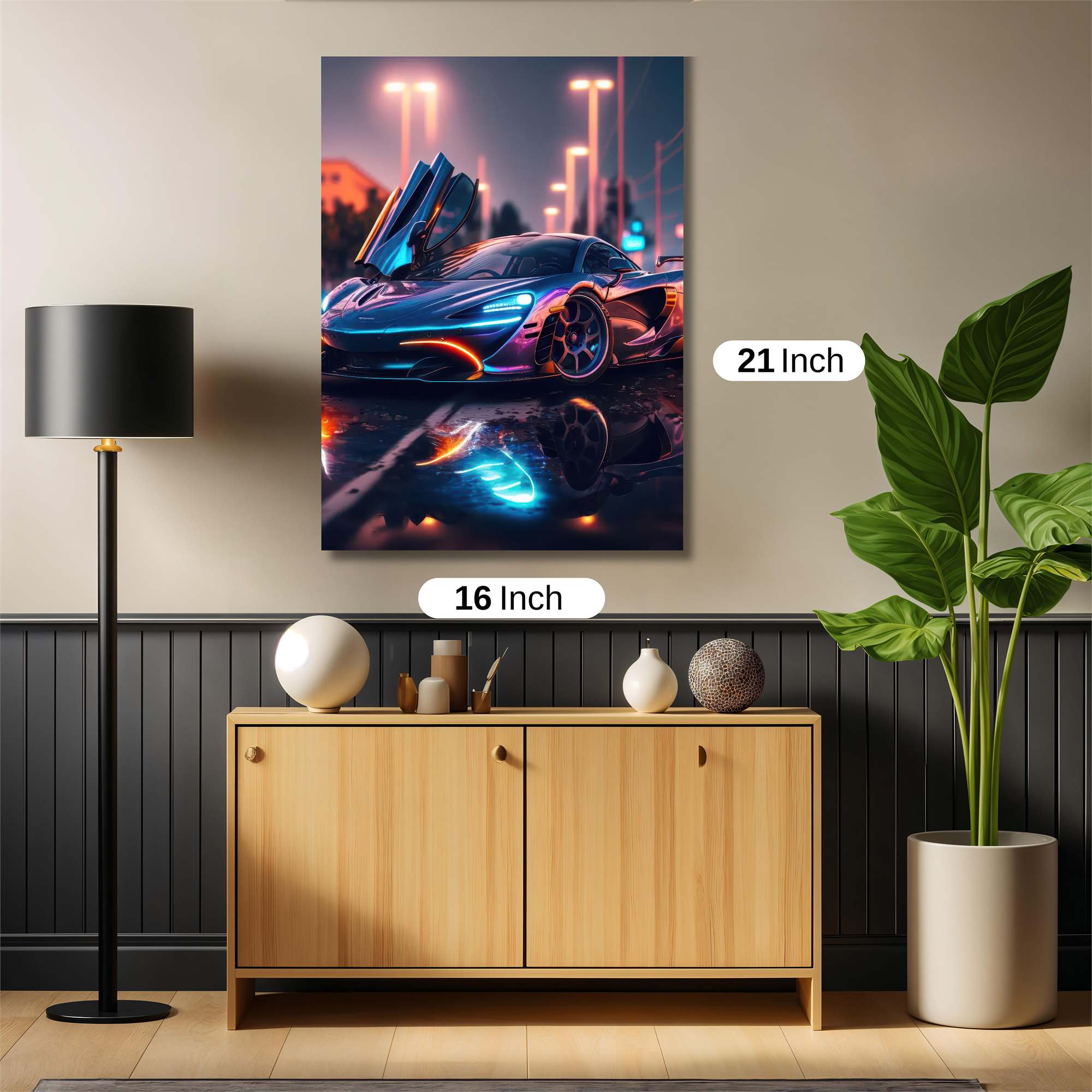 McLaren Radiant Safe Wall Magnetic / M