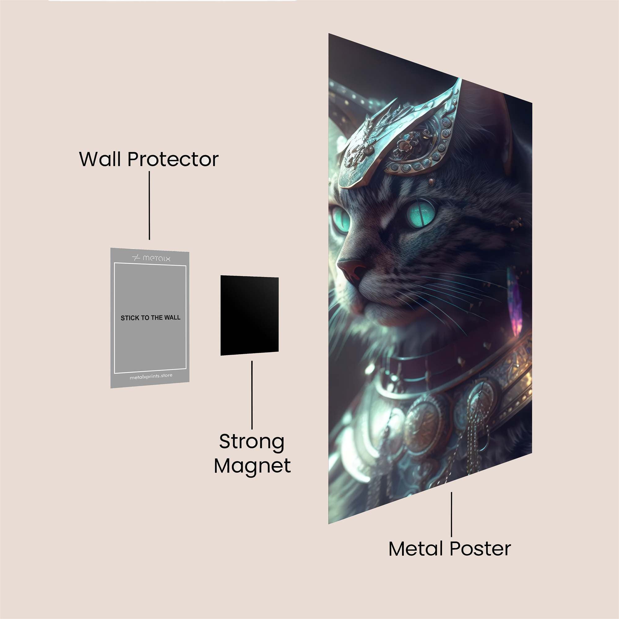 Pharaoh Serenity Safe Wall Magnetic / M