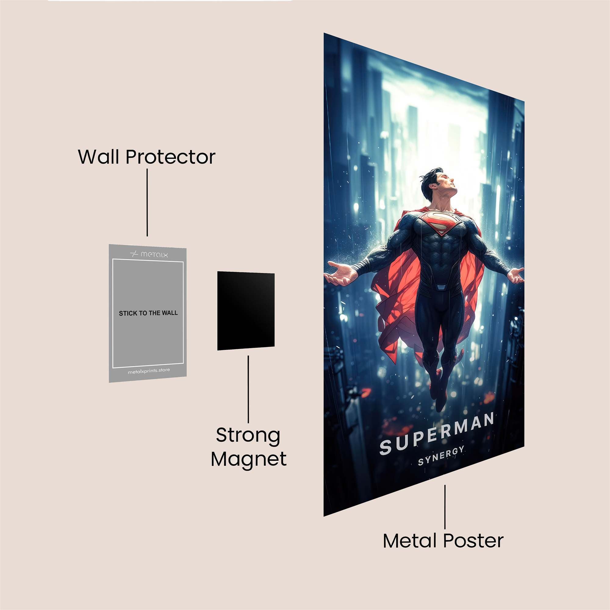 Cosmic Wonder Safe Wall Magnetic / M