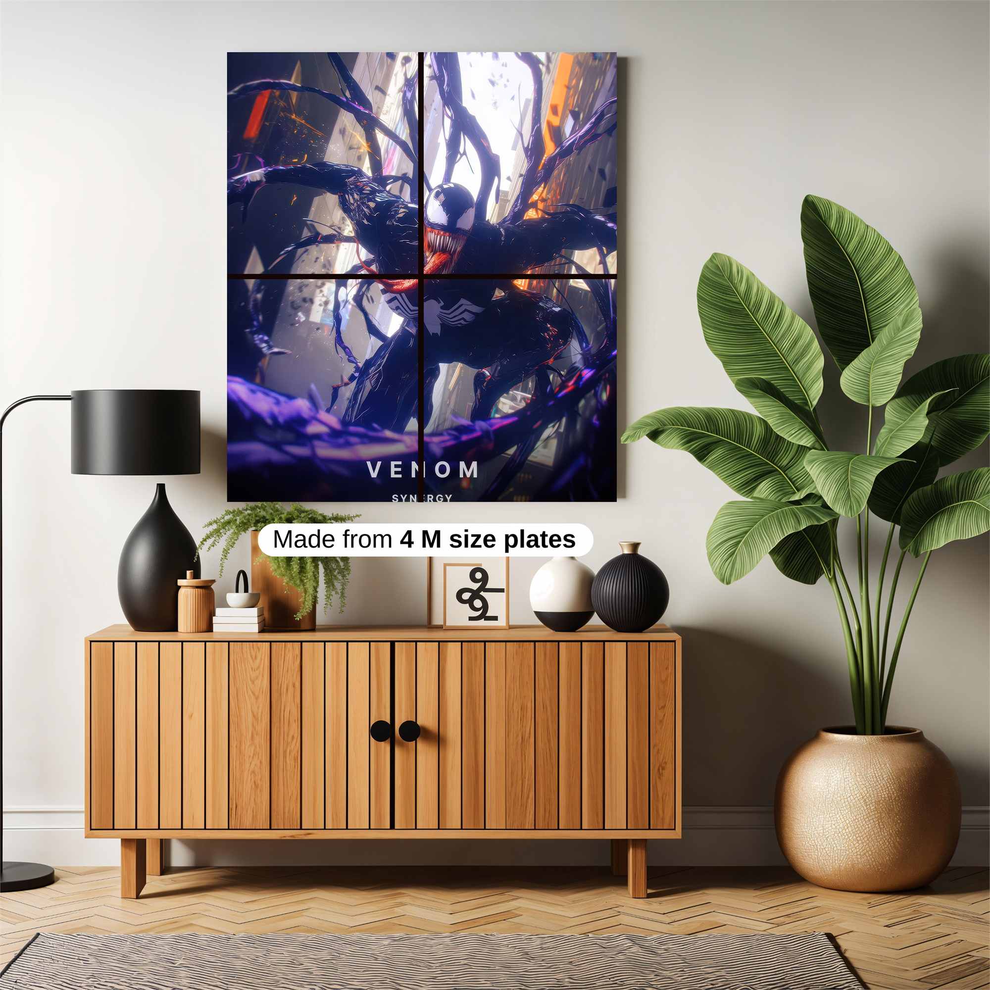 Fiery Phantom Safe Wall Magnetic / M