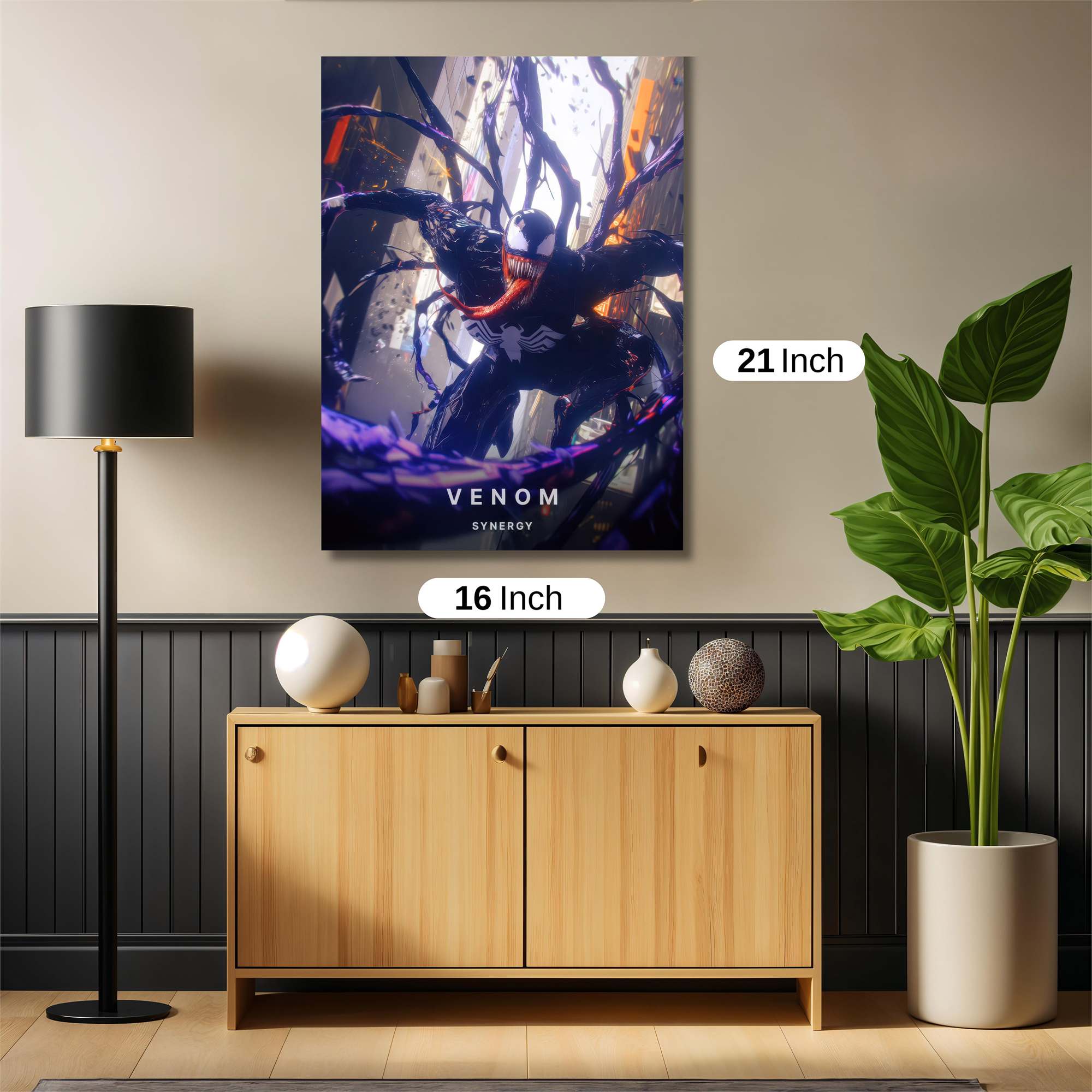 Fiery Phantom Safe Wall Magnetic / M