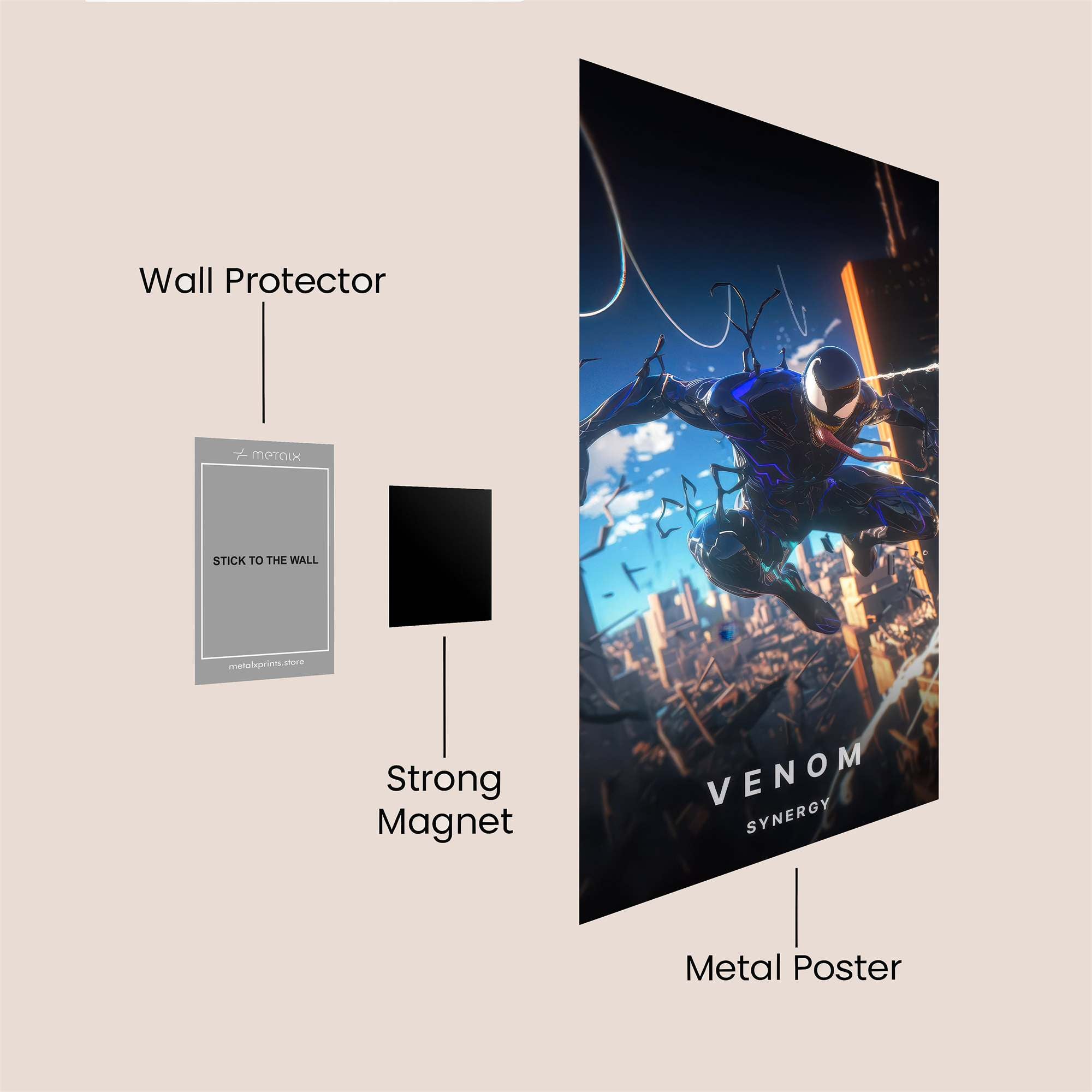 Explorer Awe Safe Wall Magnetic / M