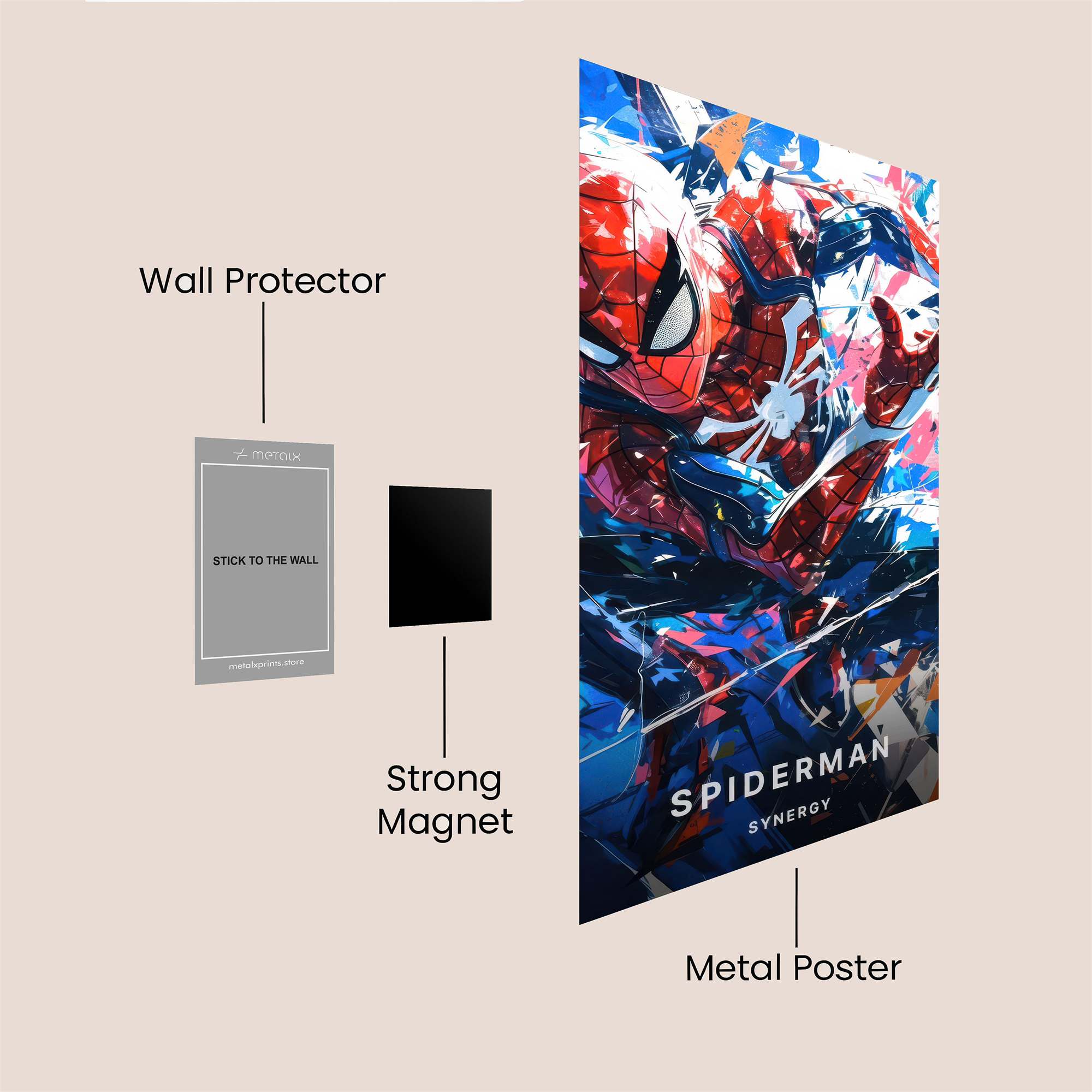 Angel Fury Safe Wall Magnetic / M
