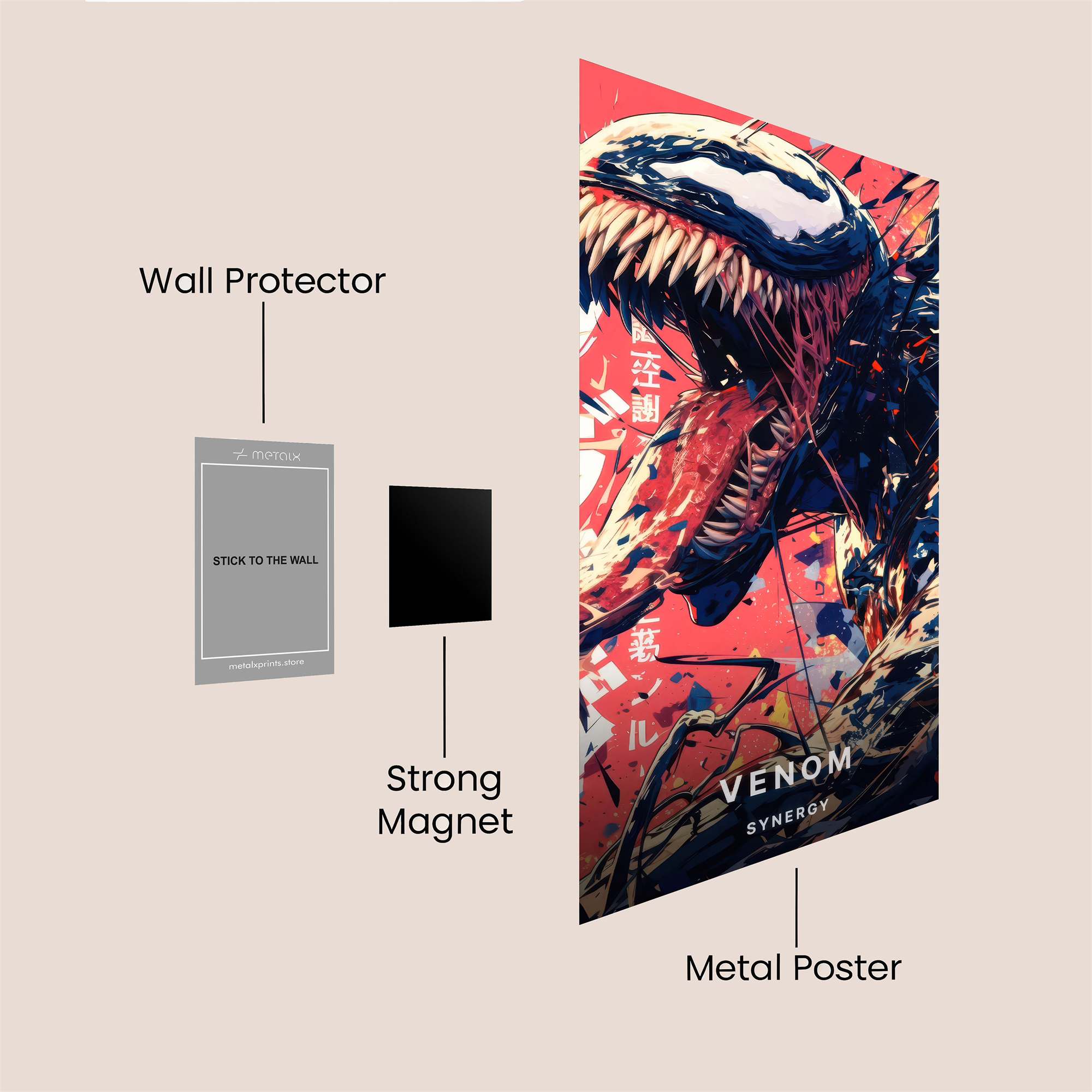 LotusWhimsy Safe Wall Magnetic / M