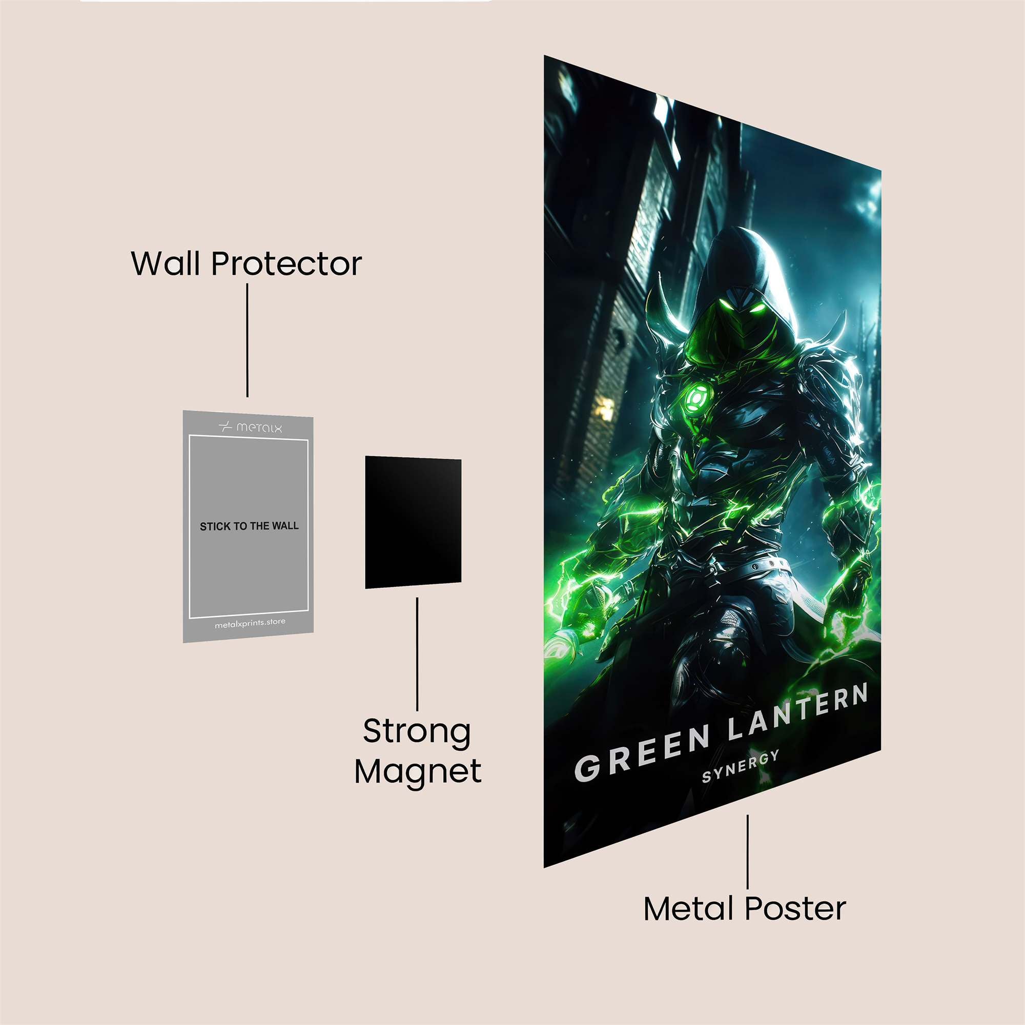 Cosmic Revelation Safe Wall Magnetic / M