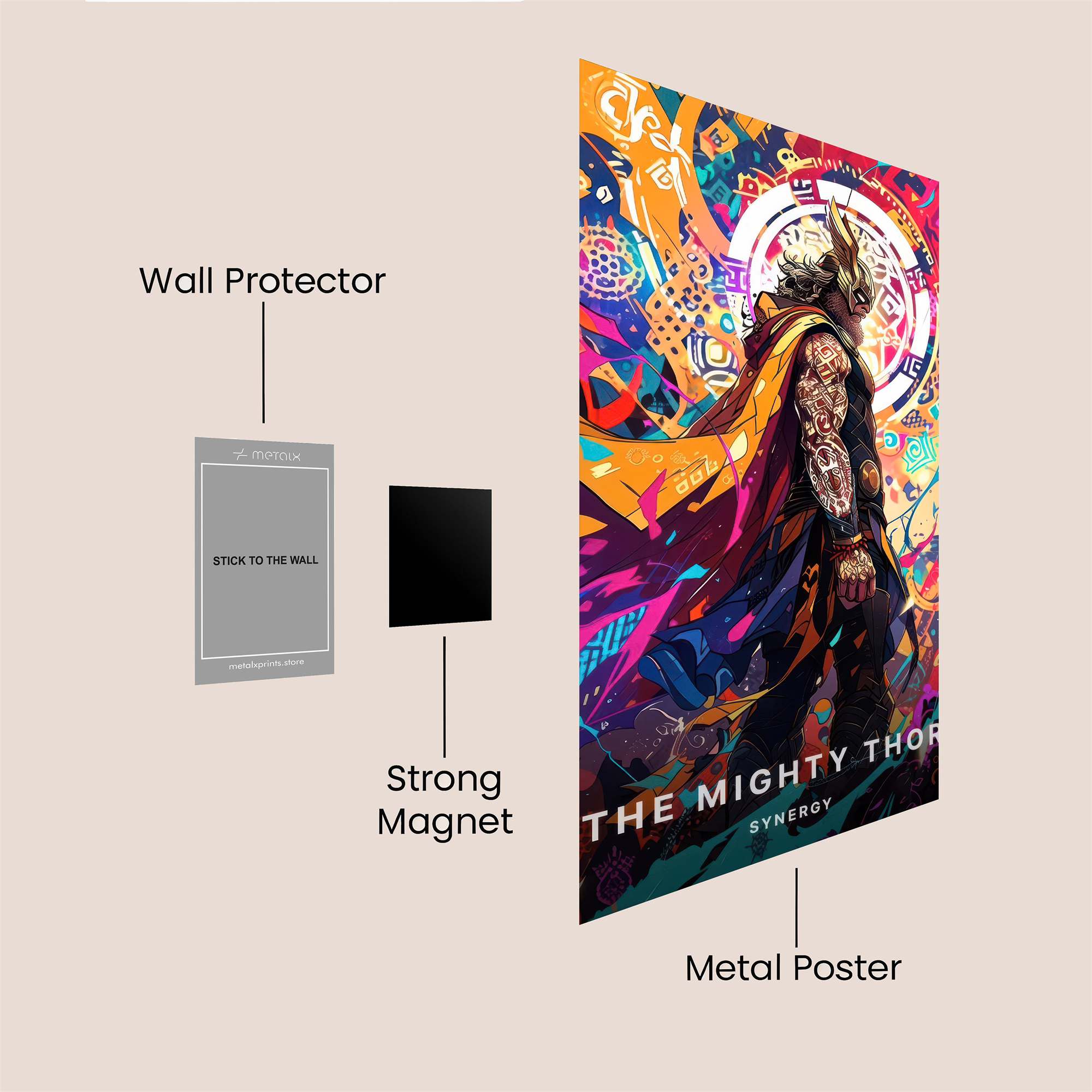 Galactic Enigma Safe Wall Magnetic / M