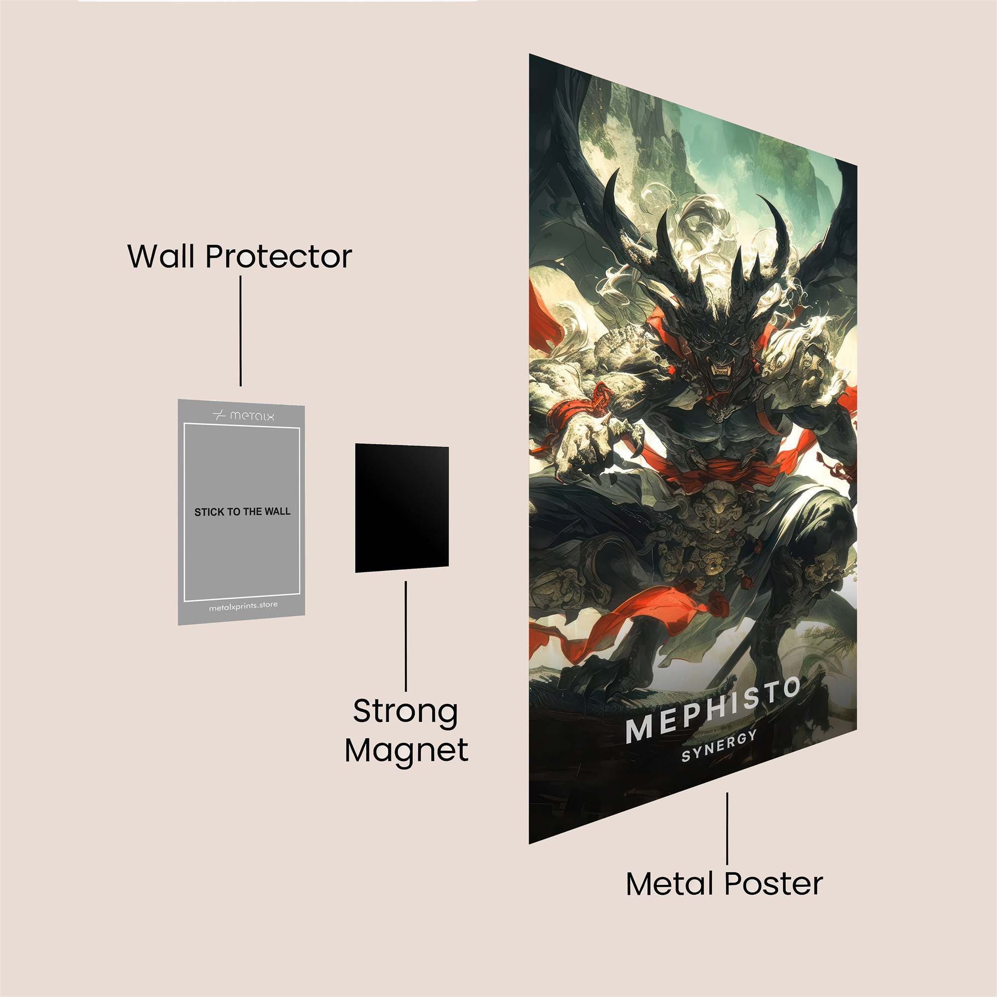 Unicorn Radiant Safe Wall Magnetic / M
