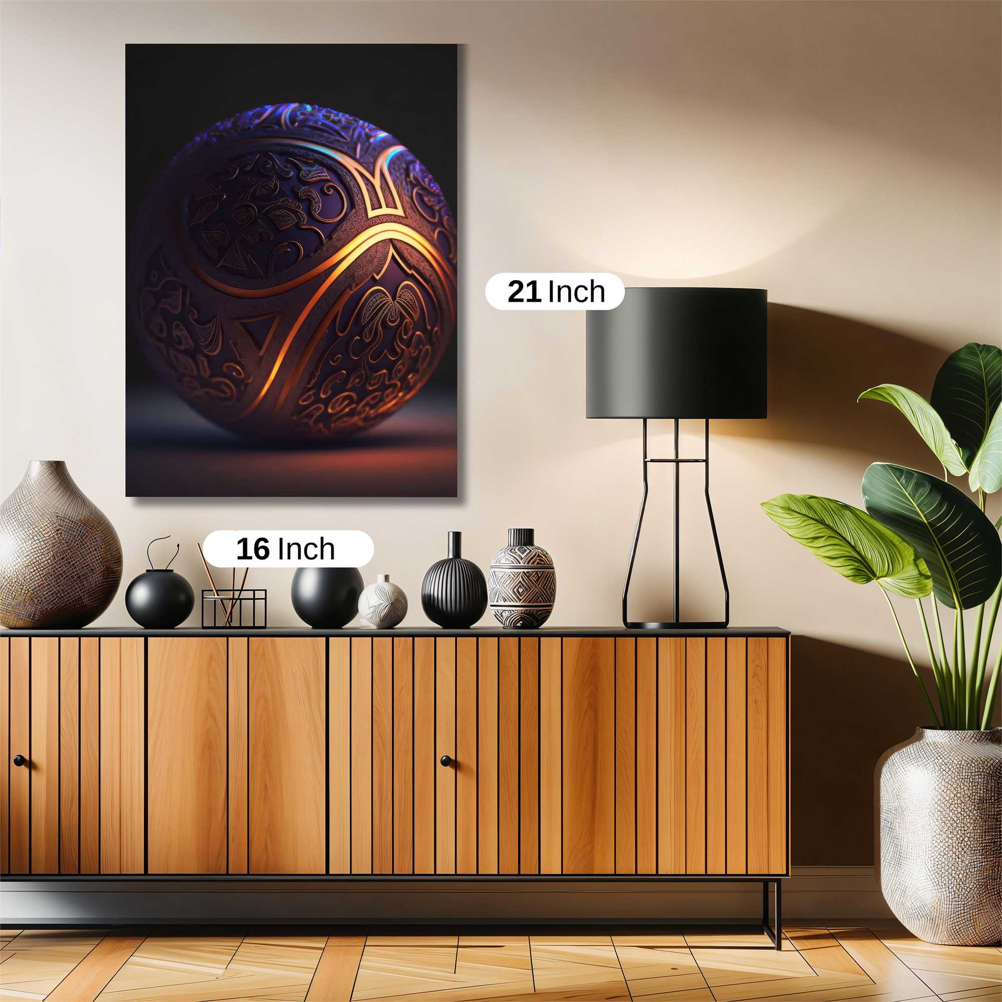 Ornate Enigma Safe Wall Magnetic / M