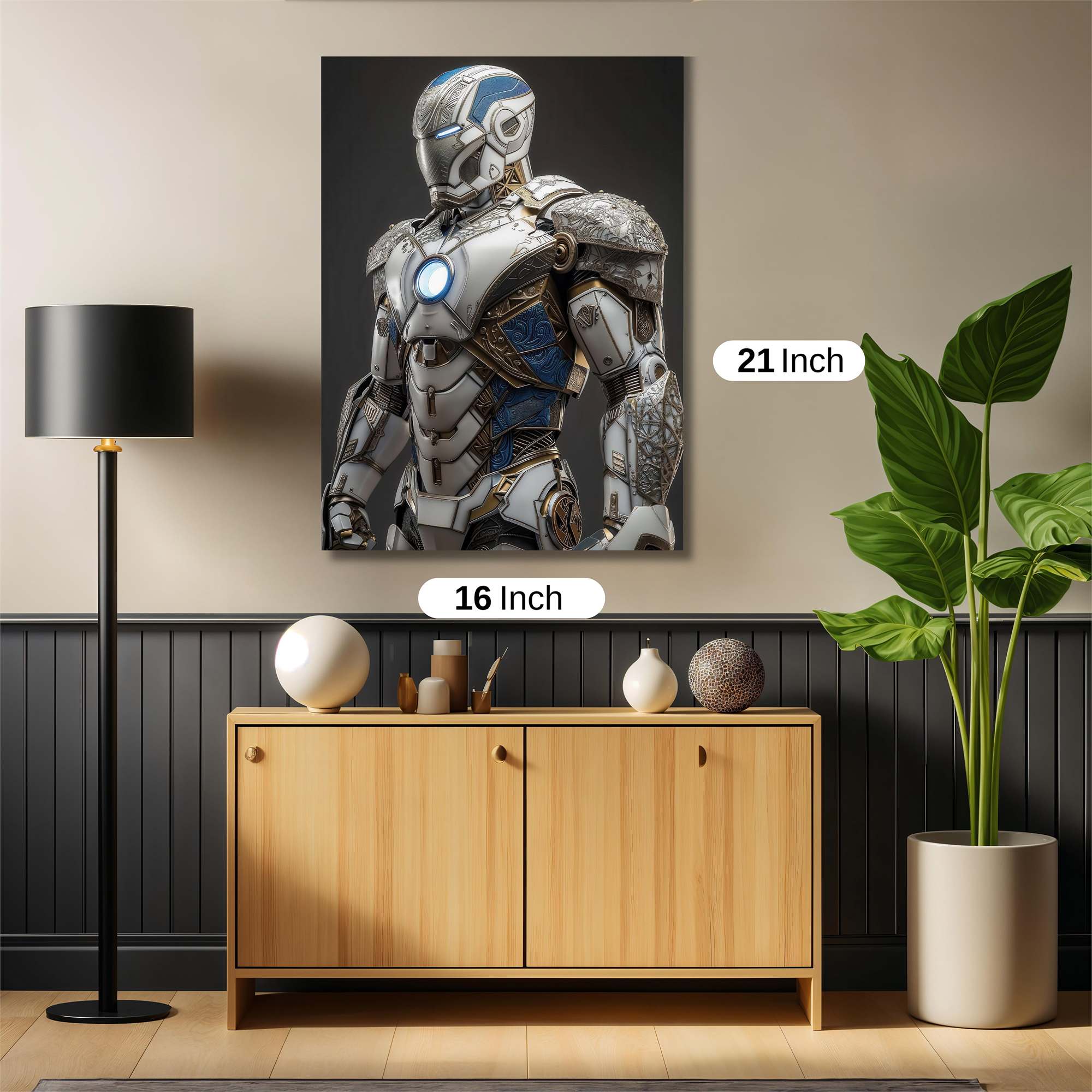 Iron Patriot Safe Wall Magnetic / M