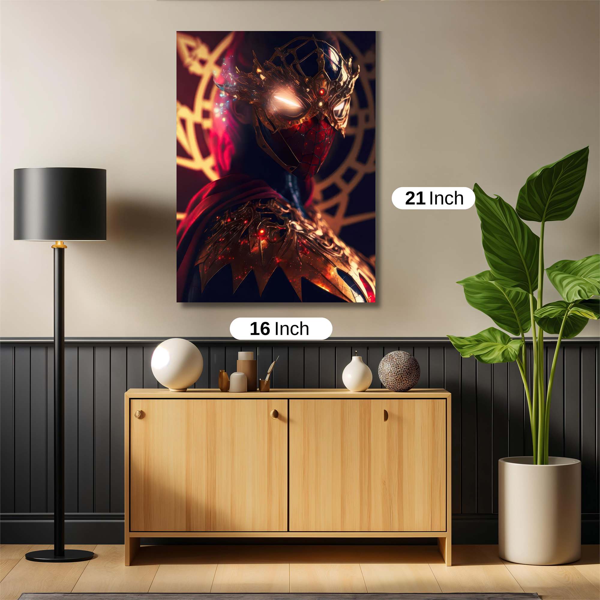 Spider Enigma Safe Wall Magnetic / M