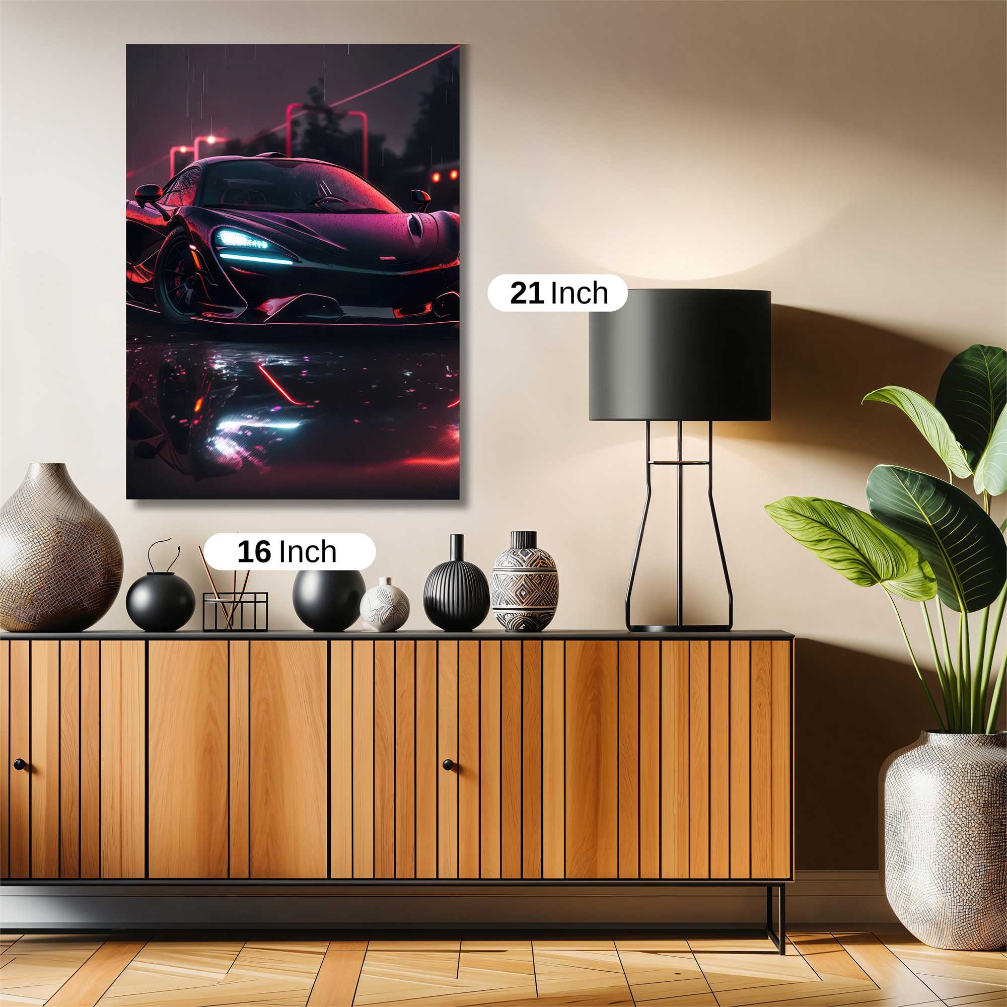 McLaren Noir Safe Wall Magnetic / M