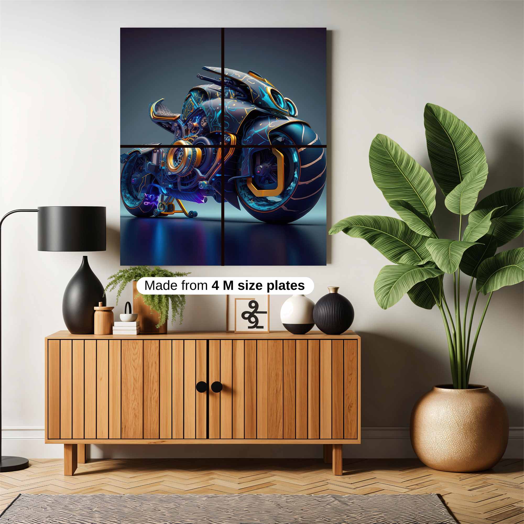 Cyber Pulse Safe Wall Magnetic / M