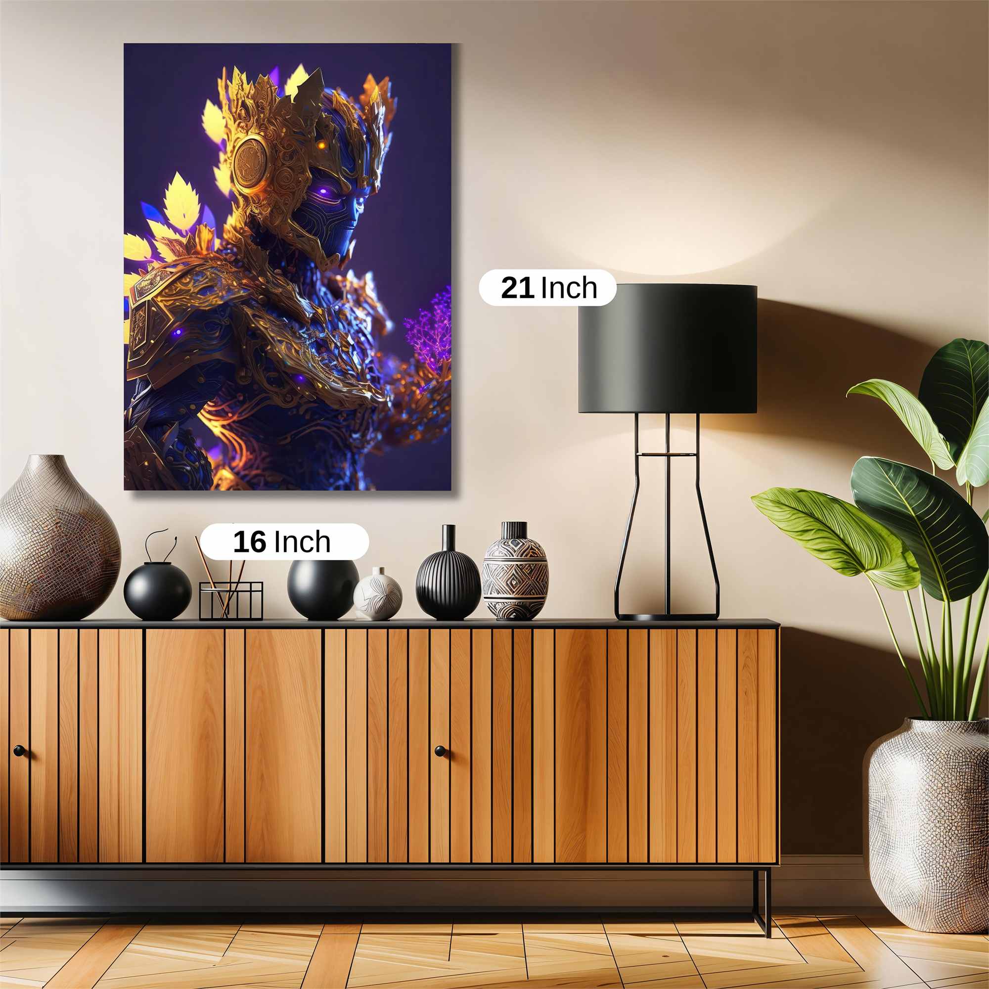 GoldenEnigma Safe Wall Magnetic / M