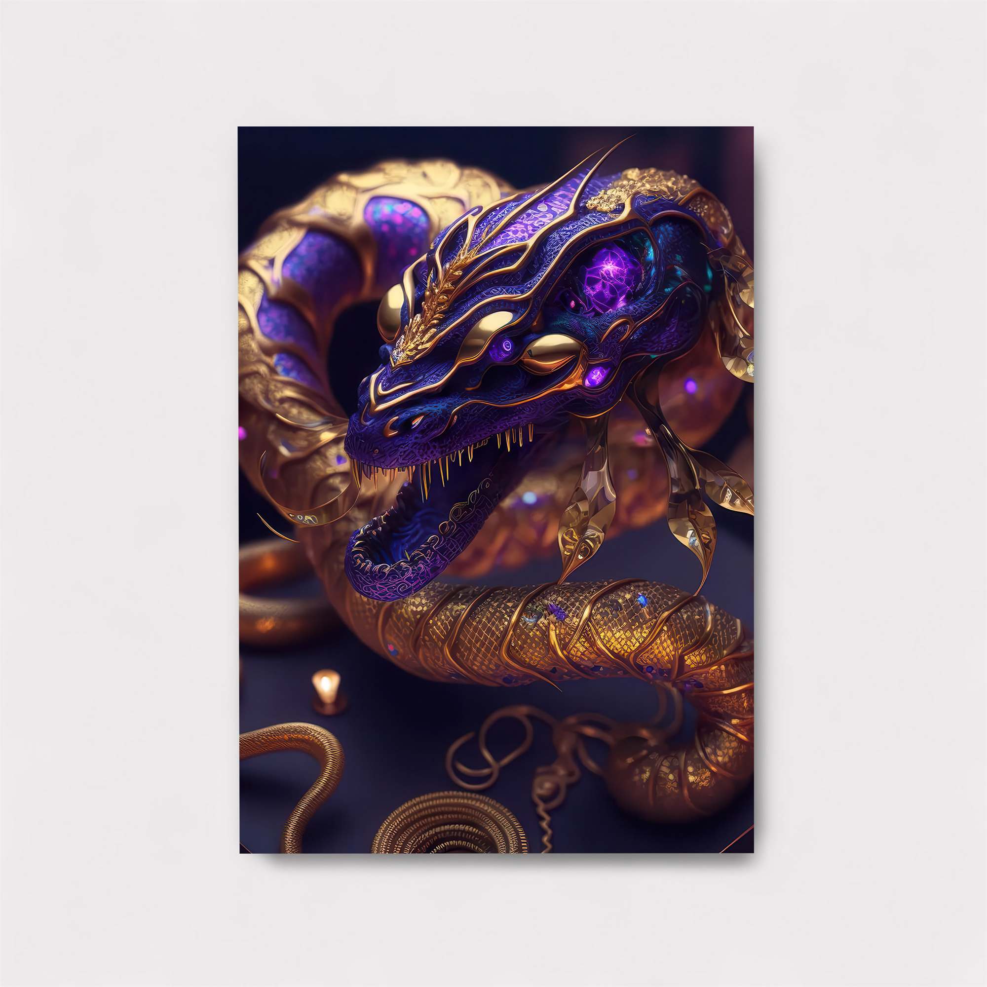 Galactic Serpent Safe Wall Magnetic / M