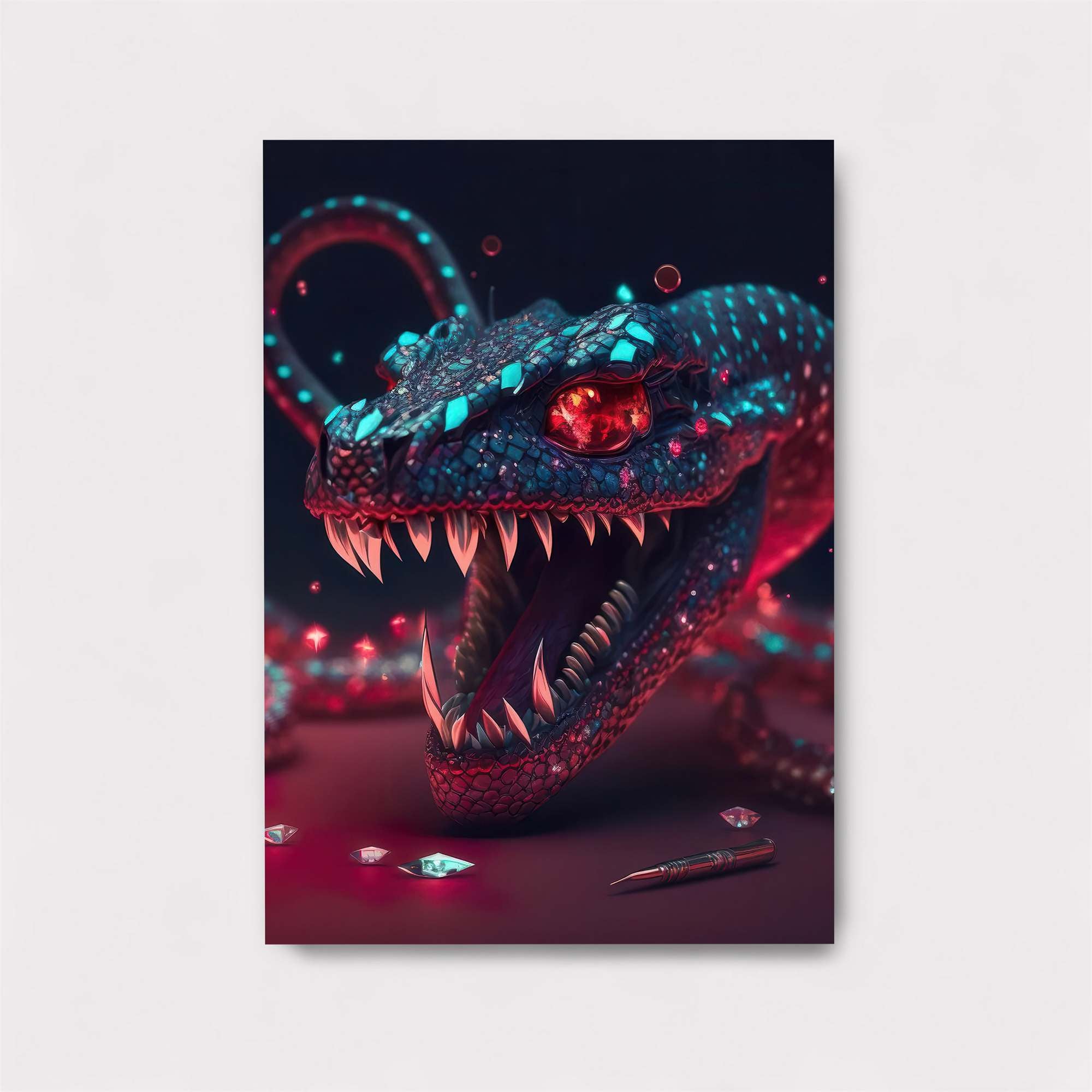 Serpentine Menace Safe Wall Magnetic / M
