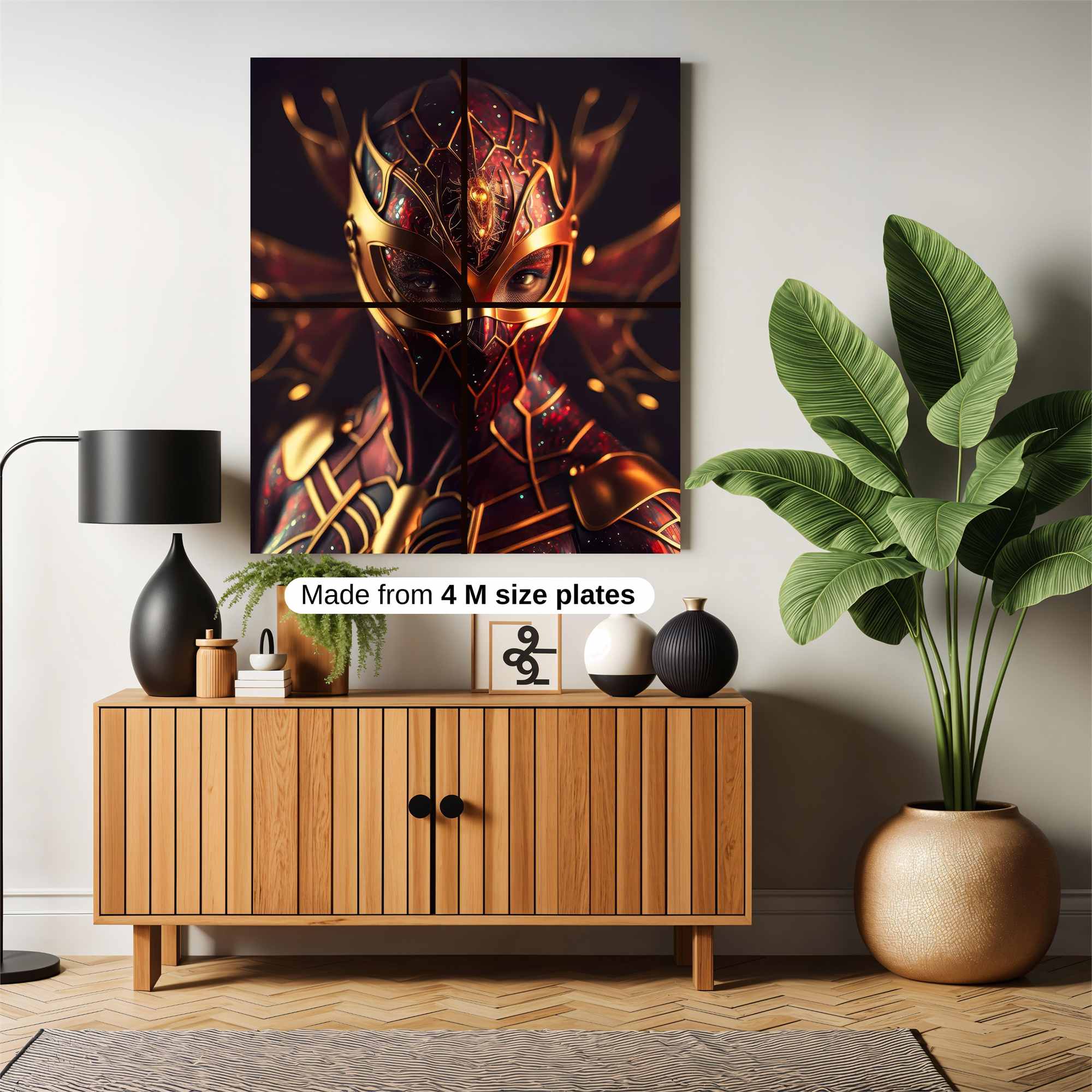 Spider Enigma Safe Wall Magnetic / M