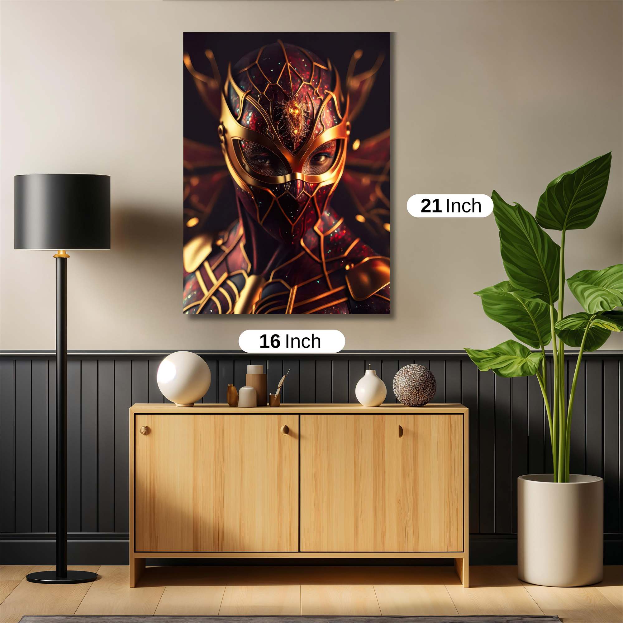 Spider Enigma Safe Wall Magnetic / M