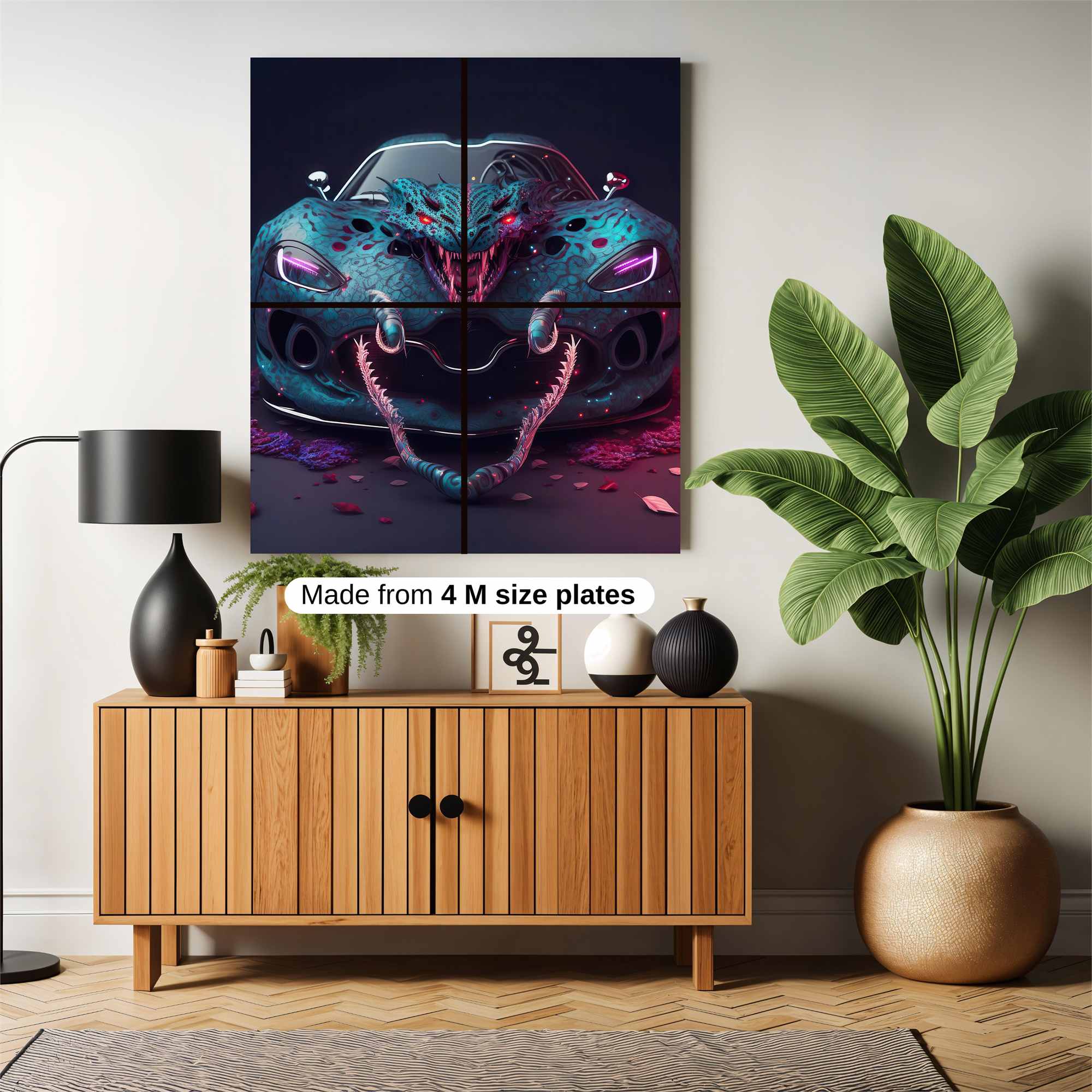 Dragon Fury Safe Wall Magnetic / M