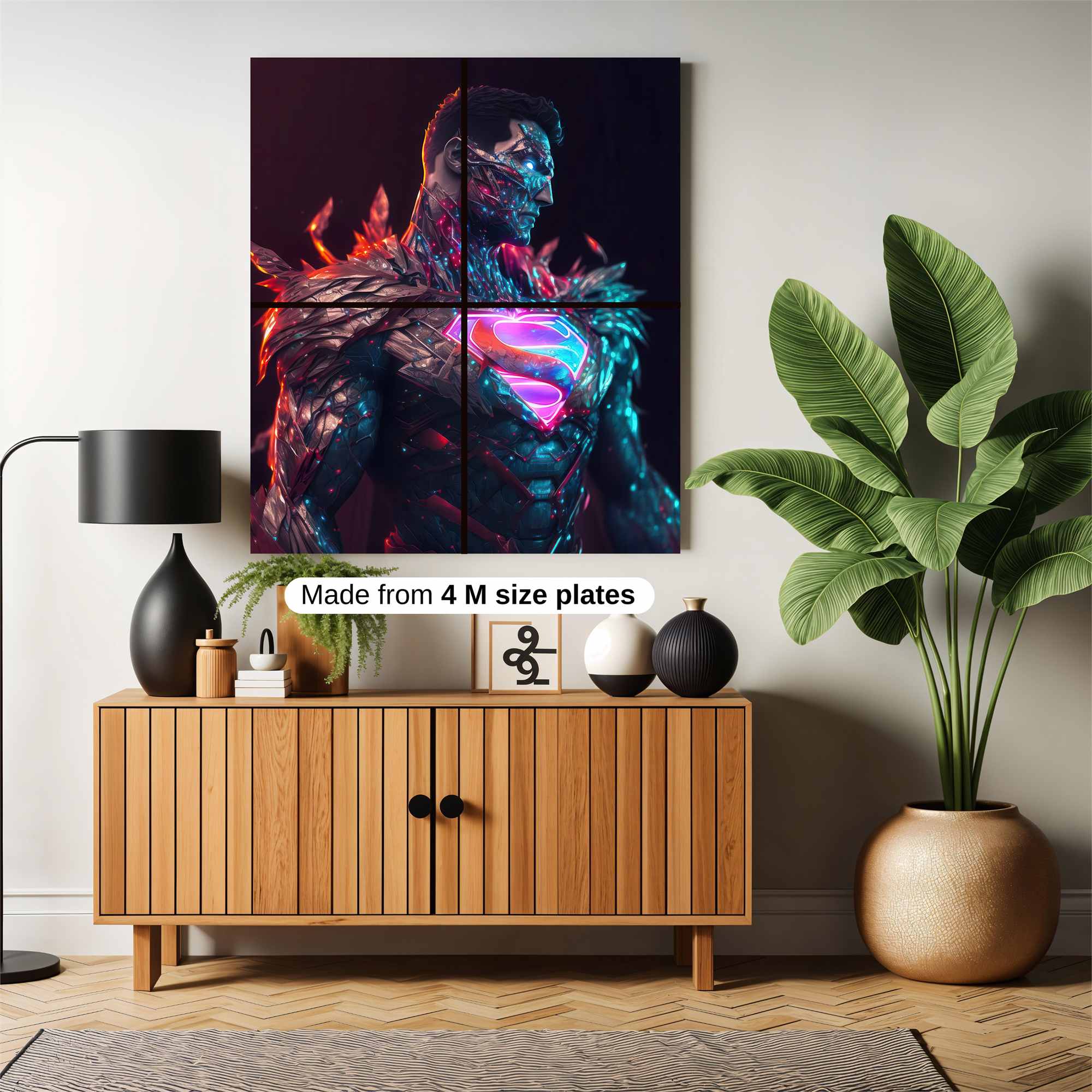 Superman Corrupted Safe Wall Magnetic / M