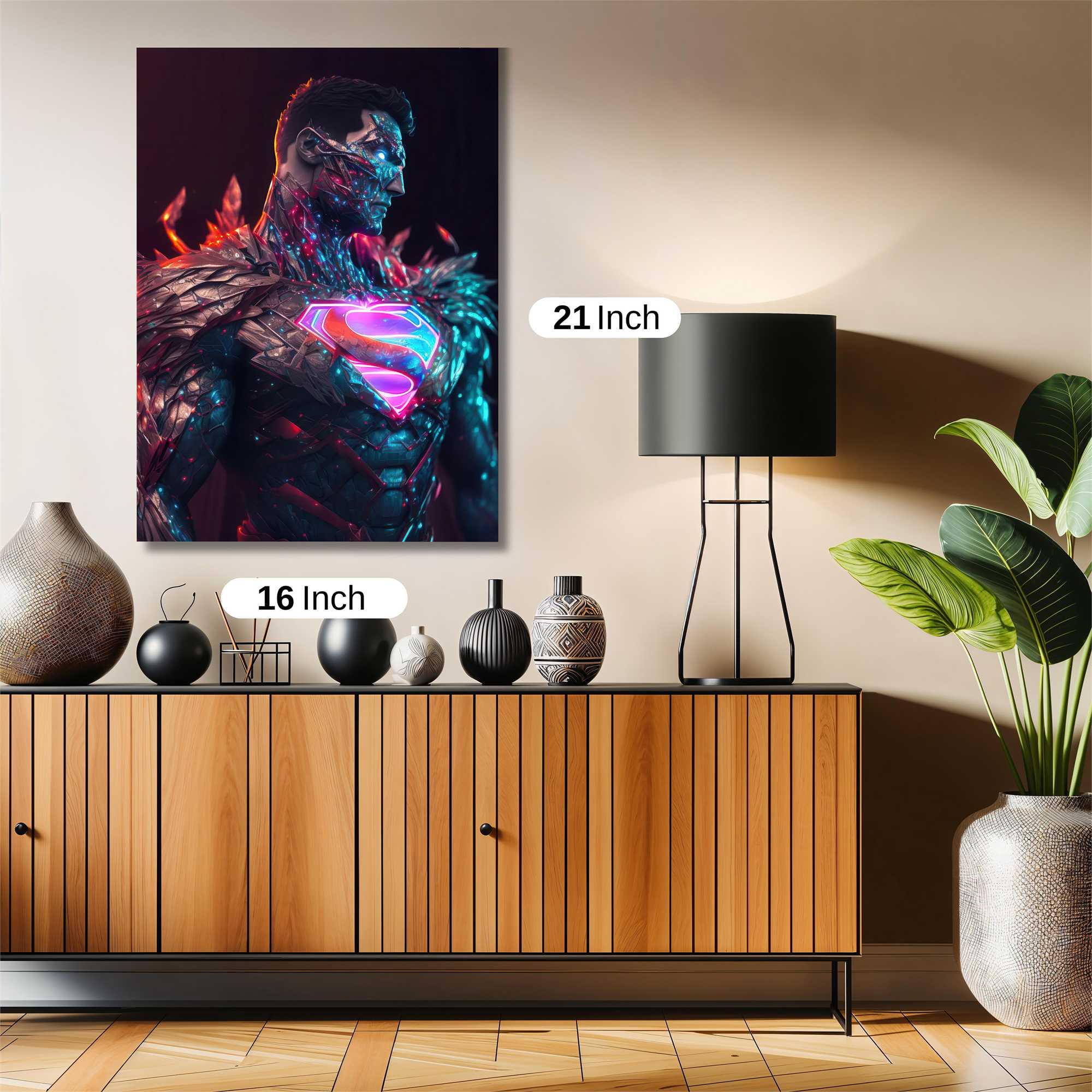 Superman Corrupted Safe Wall Magnetic / M