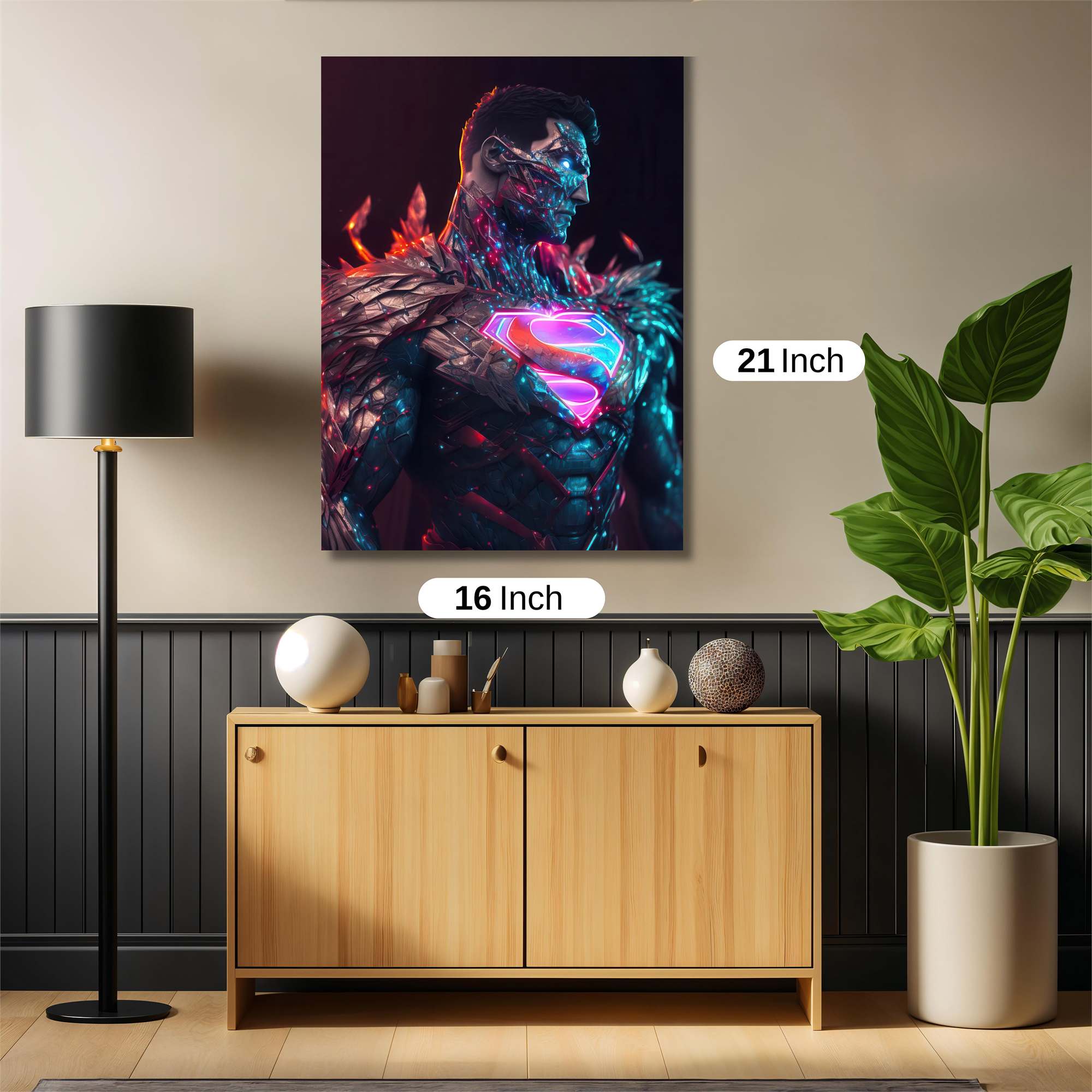 Superman Corrupted Safe Wall Magnetic / M