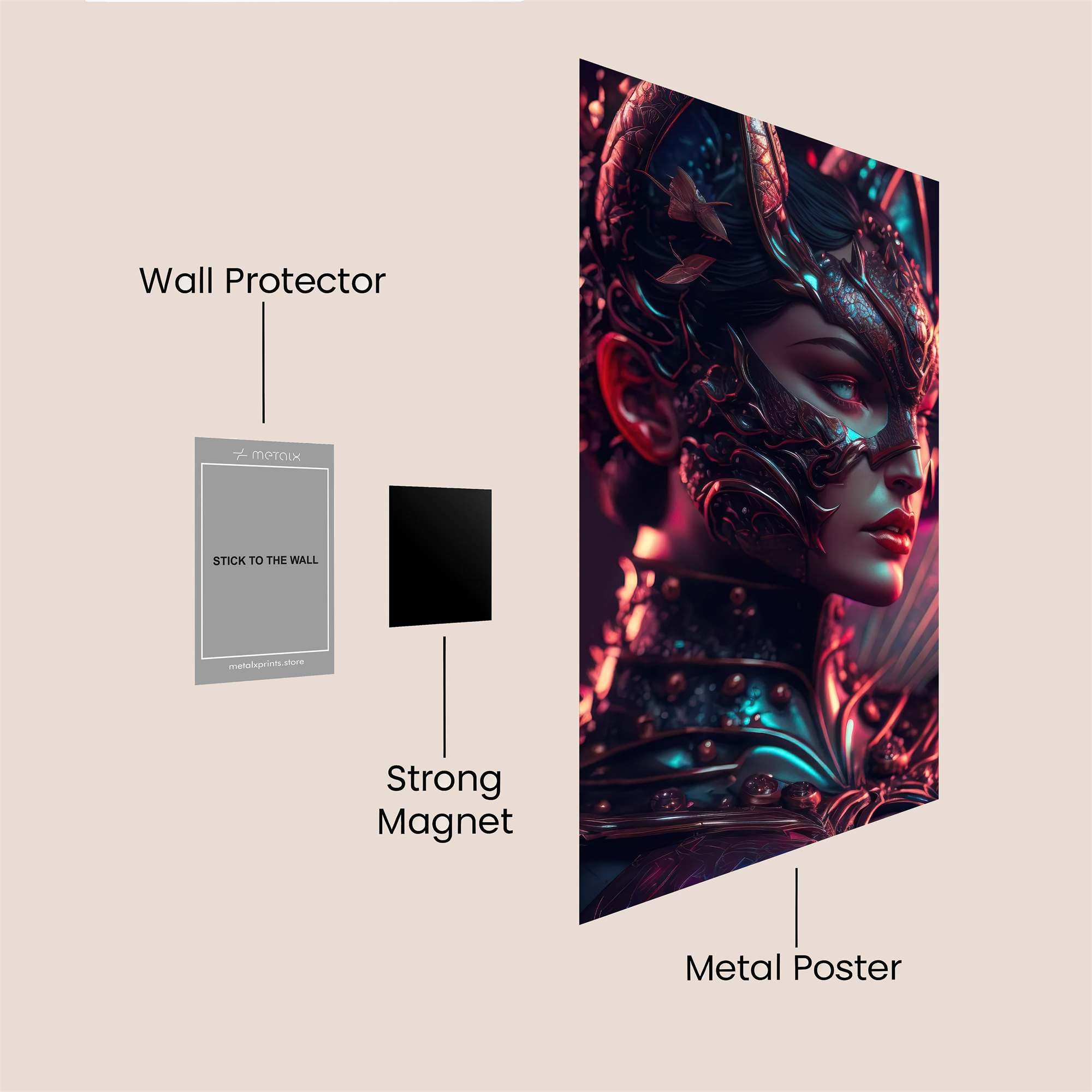 Dragon Empress Safe Wall Magnetic / M