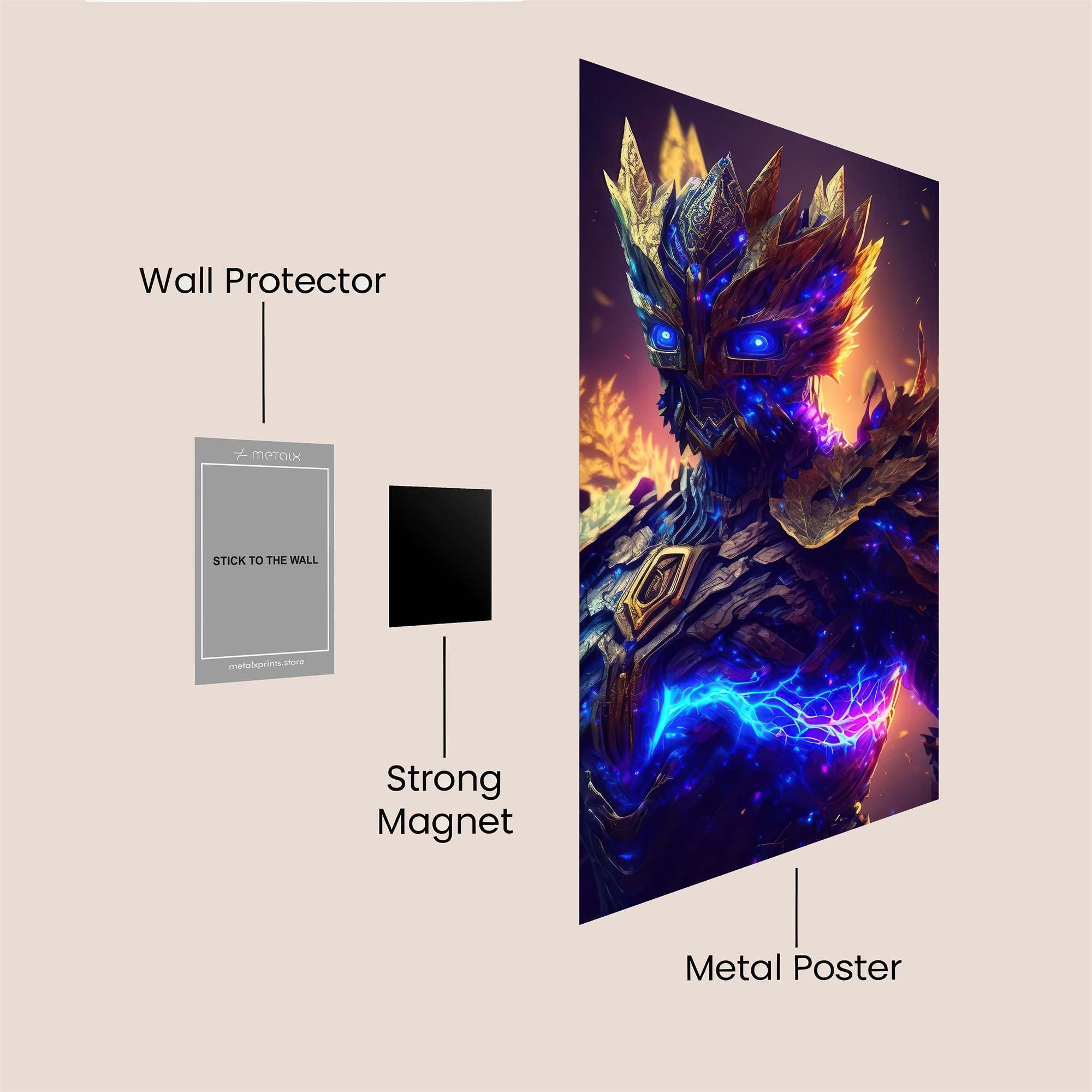 Forest Sentinel Safe Wall Magnetic / M