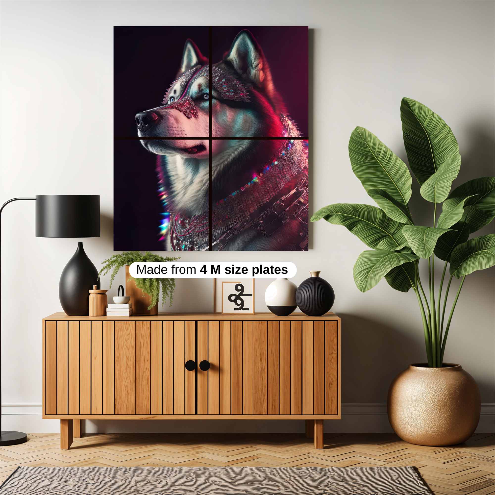 Cyber Wolf Safe Wall Magnetic / M