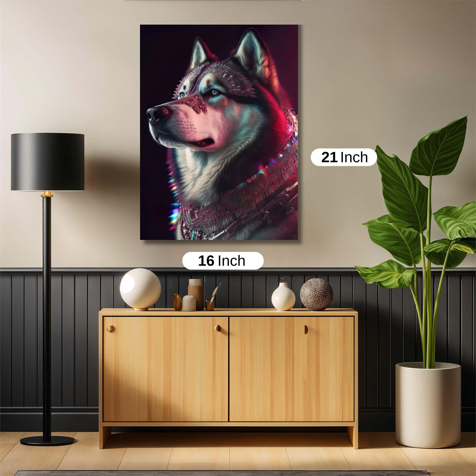 Cyber Wolf Safe Wall Magnetic / M